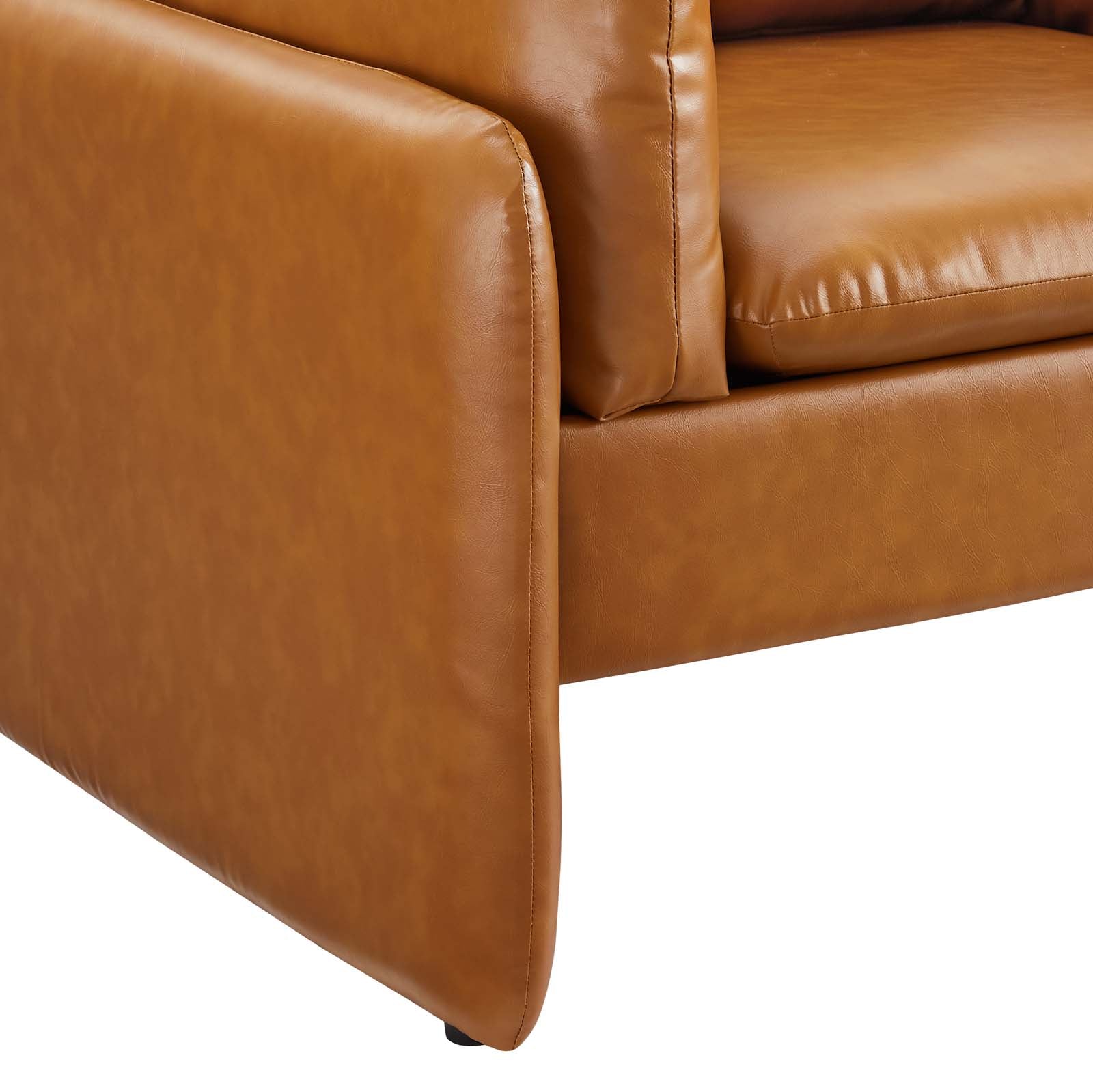 Modway Indicate Vegan Leather Armchair | Armchairs | 