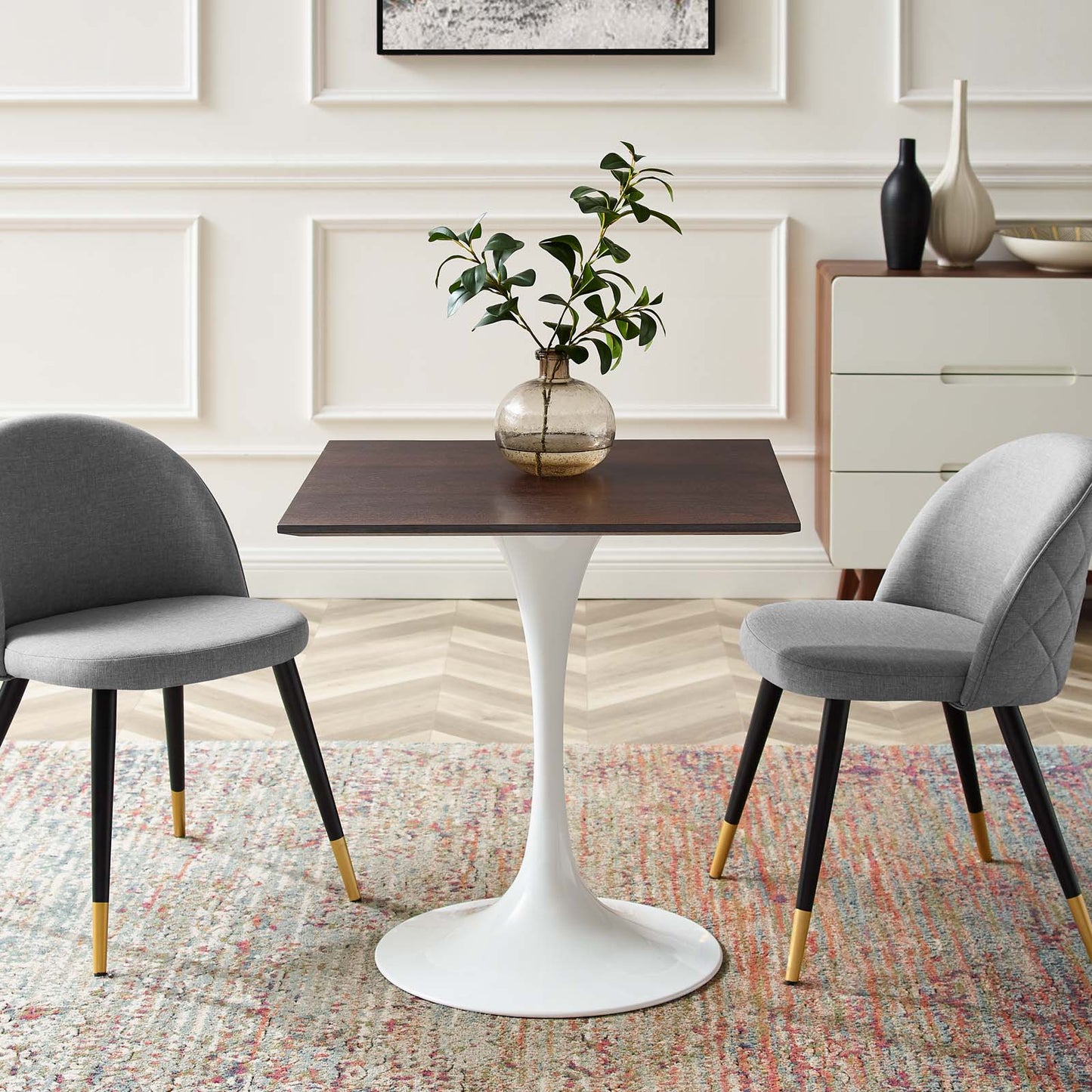 Modway Lippa 28" Square Dining Table | Dining Tables | Modishstore