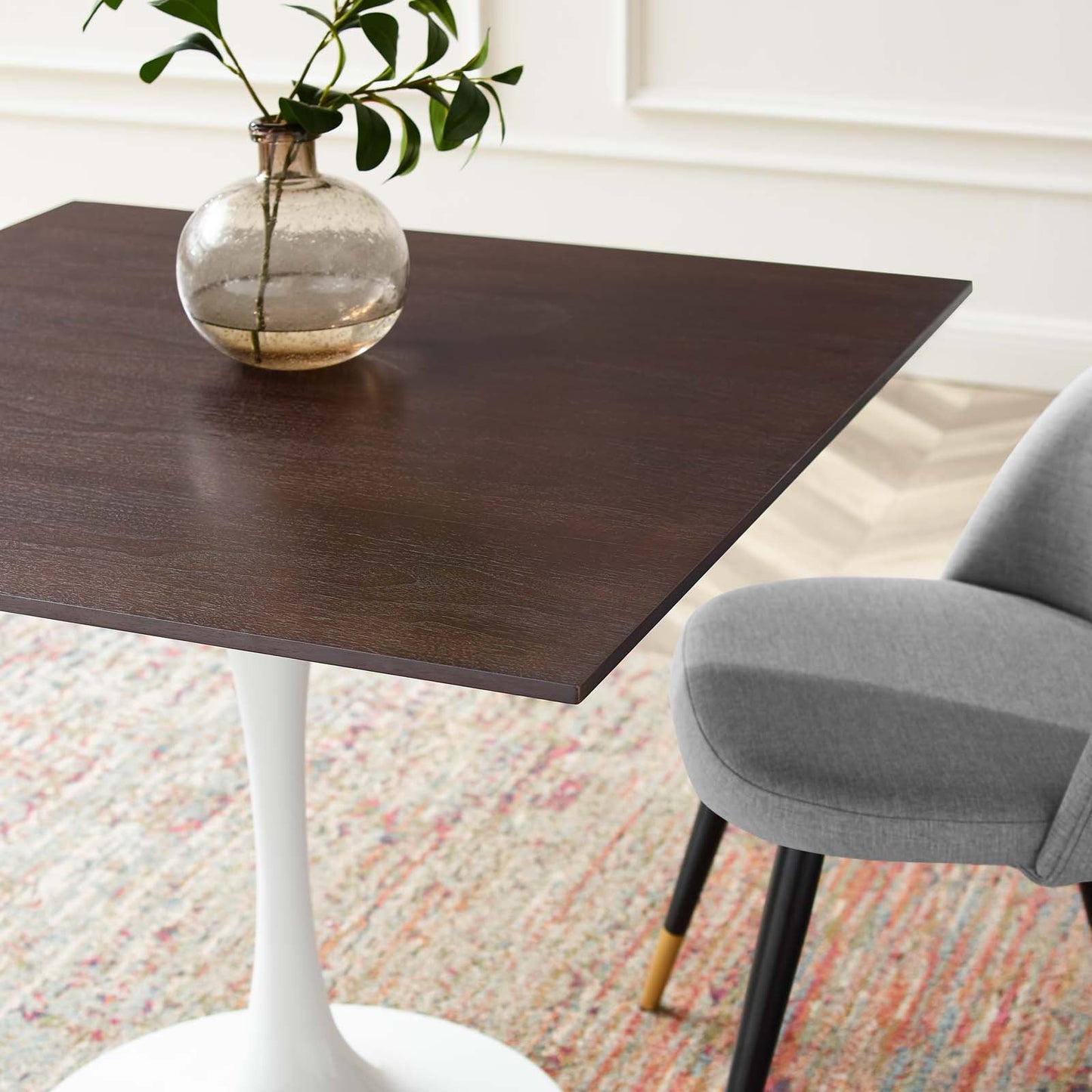Modway Lippa 36" Square Dining Table | Dining Tables | Modishstore-6