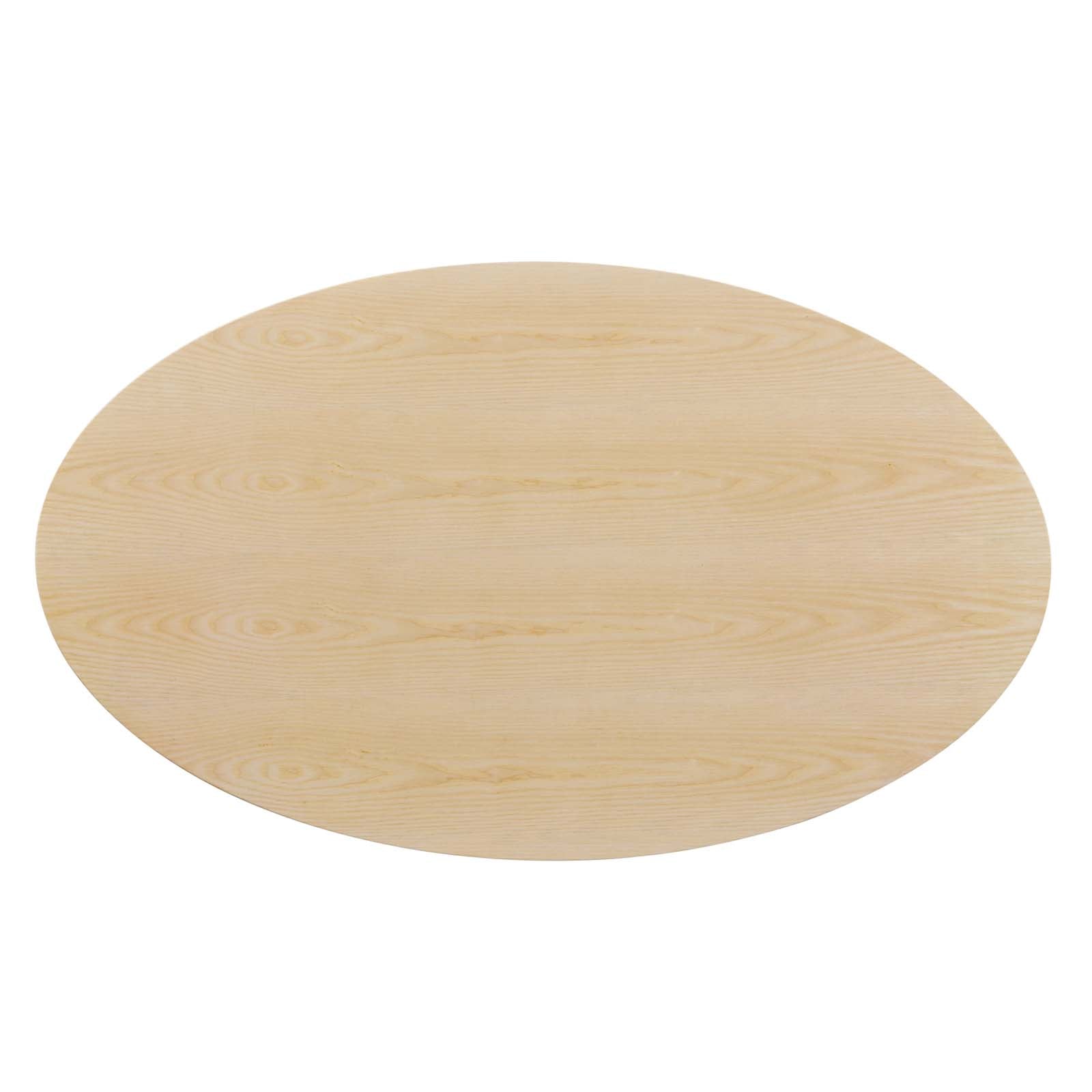 Modway Lippa 60" Oval Dining Table | Dining Tables | Modishstore-3