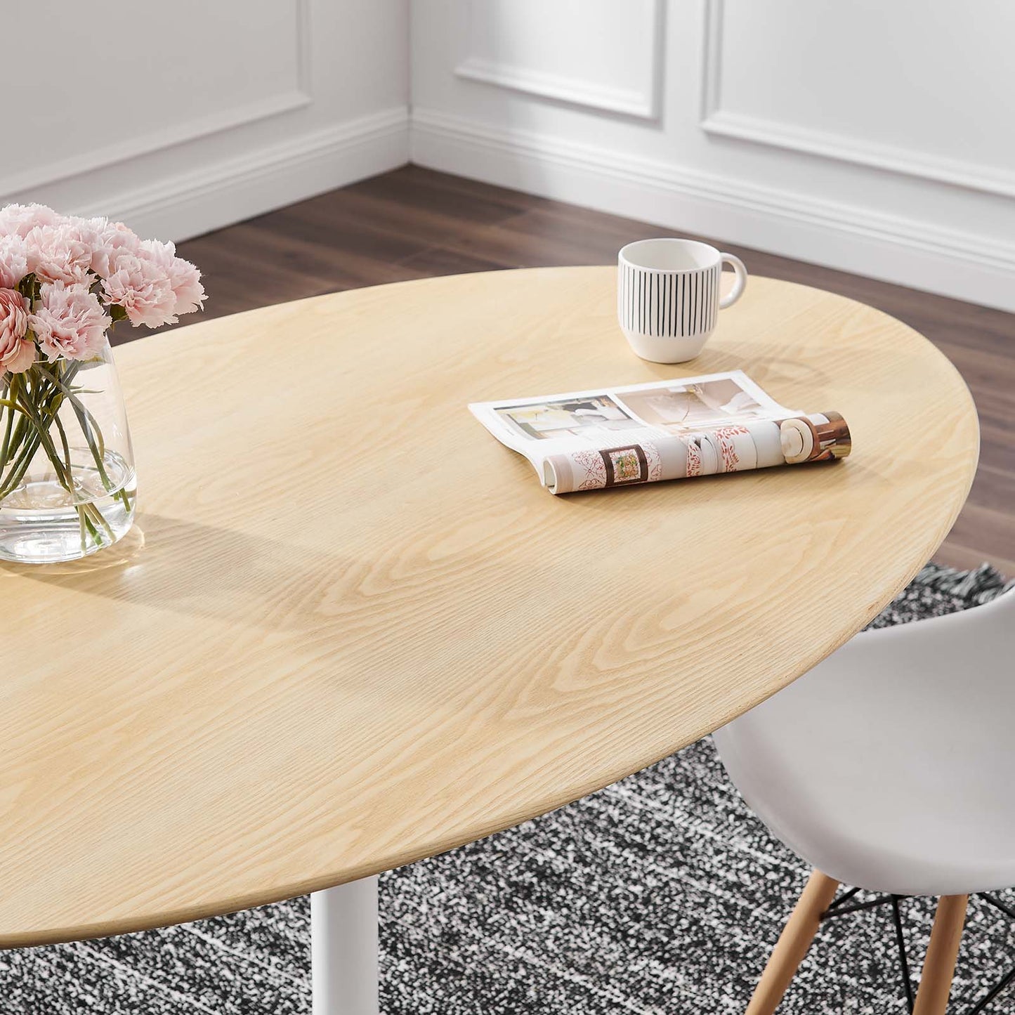 Modway Lippa 60" Oval Dining Table - EEI-5195