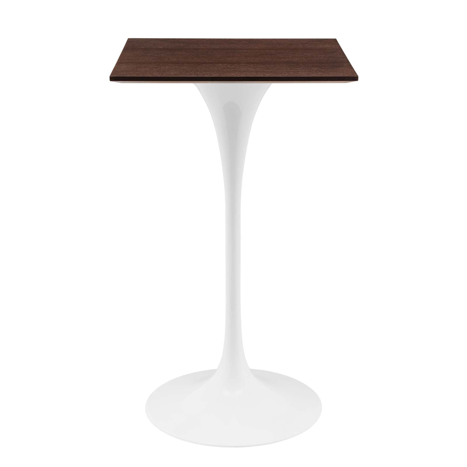 Modway Lippa 28" Square Bar Table | Bar Table | Modishstore-2