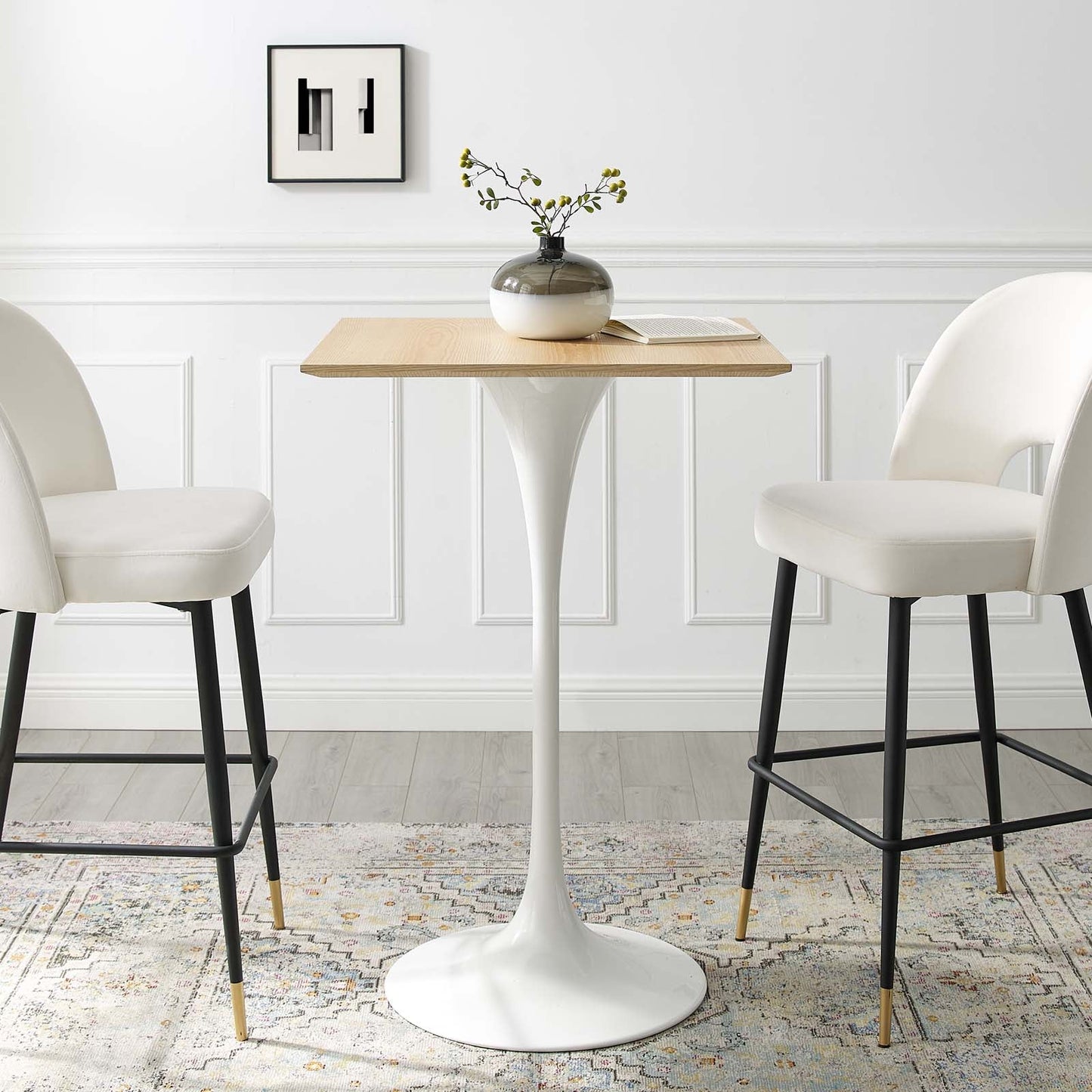 Modway Lippa 28" Square Bar Table | Dining Tables | Modishstore