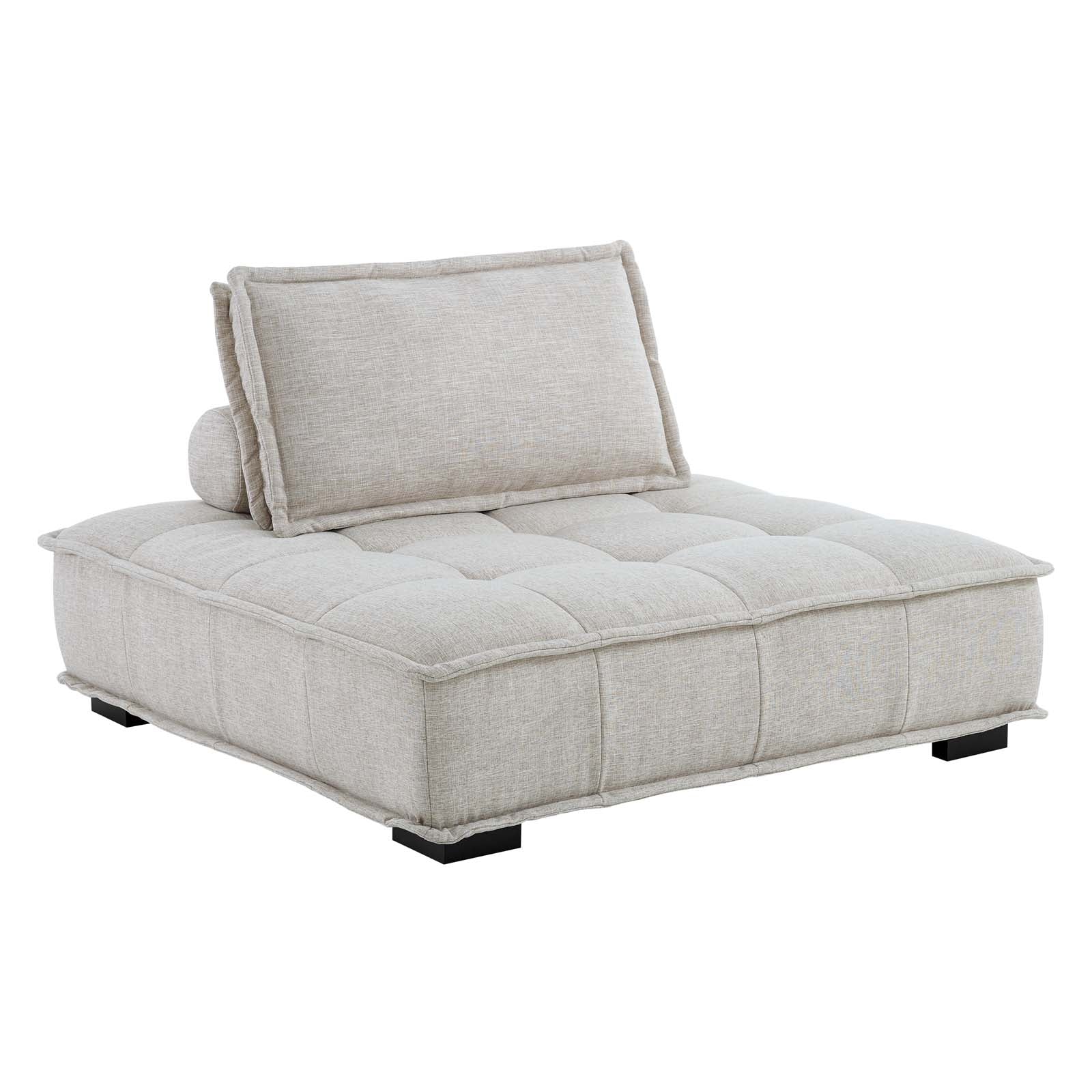 Modway Saunter Tufted Fabric Fabric 4-Piece Sectional Sofa | Sofas | Modishstore-12