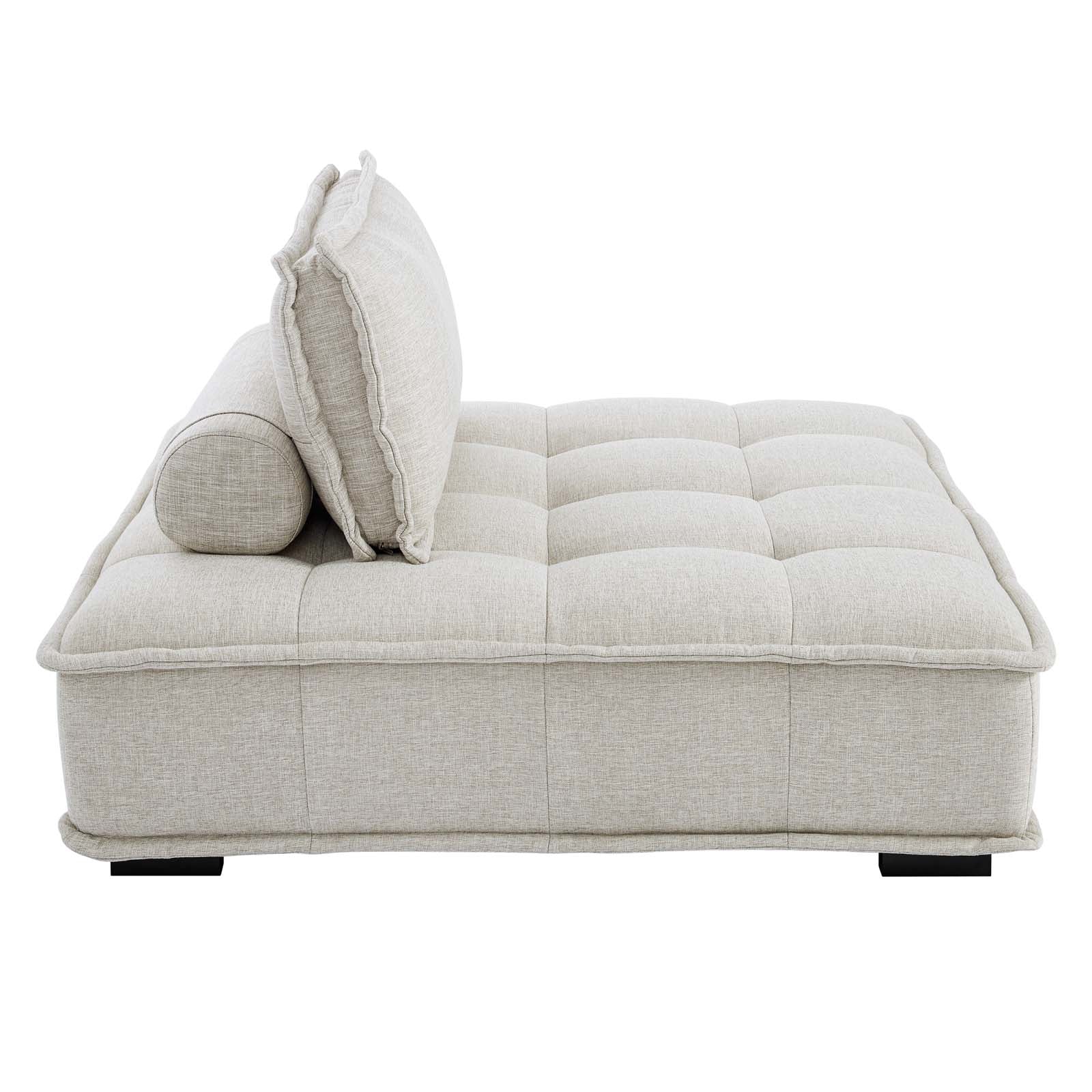 Modway Saunter Tufted Fabric Fabric 4-Piece Sectional Sofa | Sofas | Modishstore-13