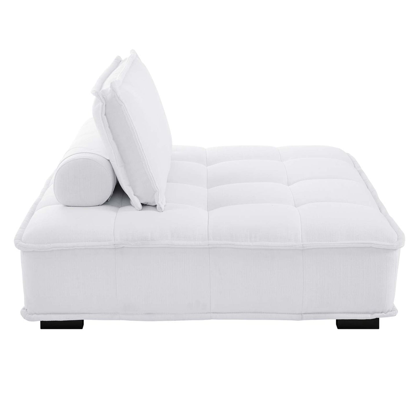 Modway Saunter Tufted Fabric Fabric 4-Piece Sectional Sofa | Sofas | Modishstore-37