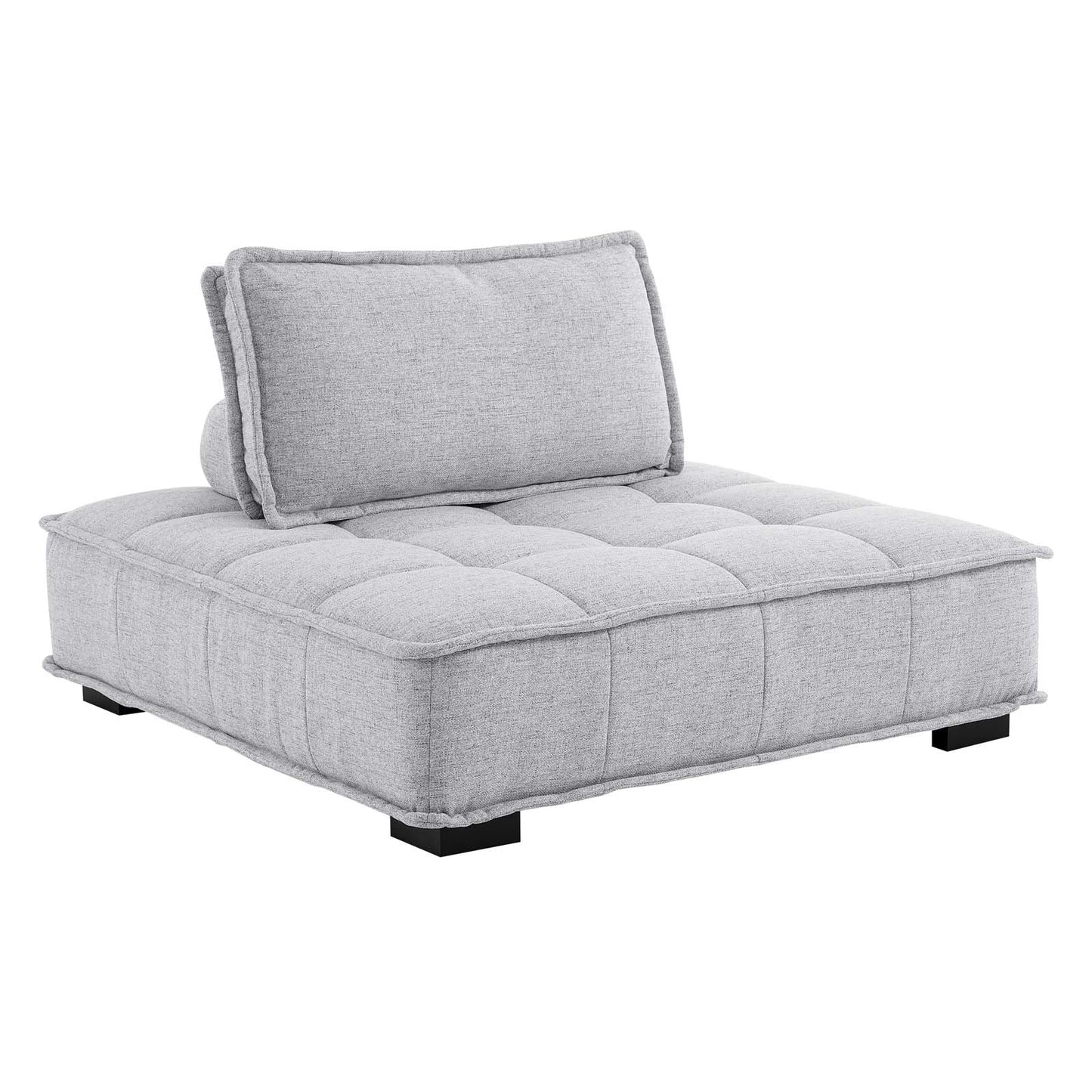 Modway Saunter Tufted Fabric Fabric 5-Piece Sectional Sofa | Sofas | Modishstore-24