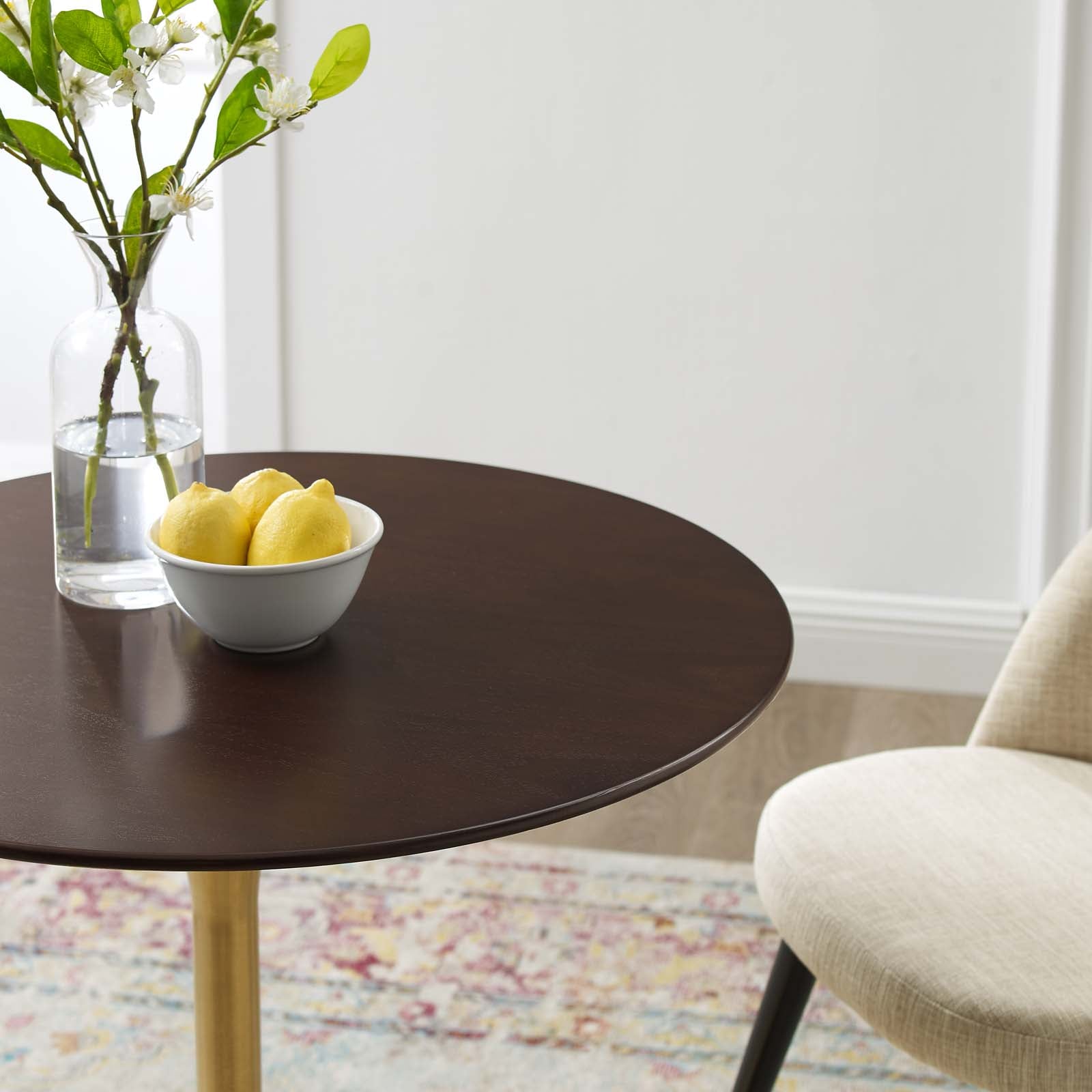 Modway Lippa 28" Wood Dining Table | Dining Tables | Modishstore-6