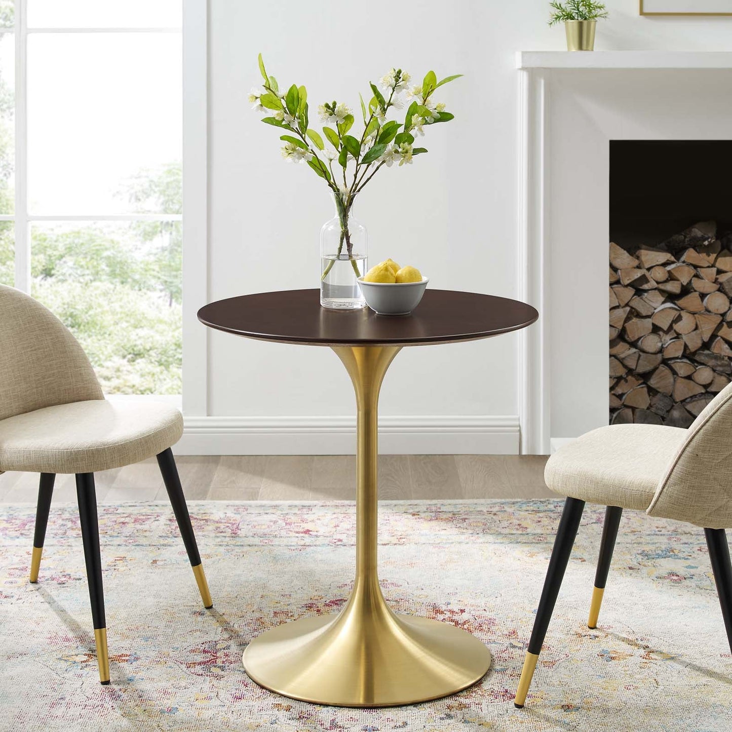 Modway Lippa 28" Wood Dining Table | Dining Tables | Modishstore