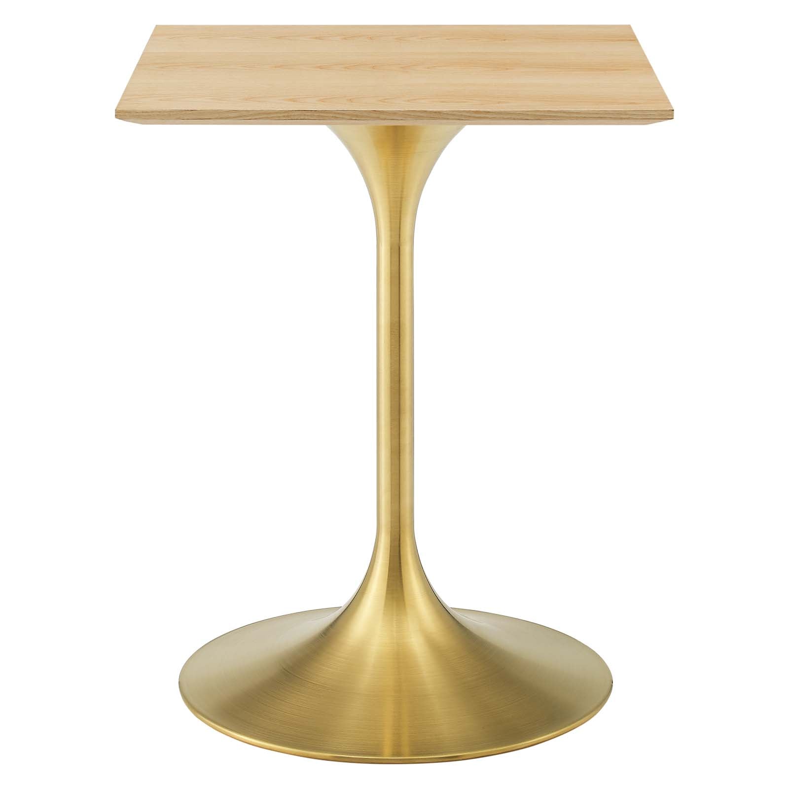 Modway Lippa 24" Square Wood Dining Table | Dining Tables | Modishstore-2