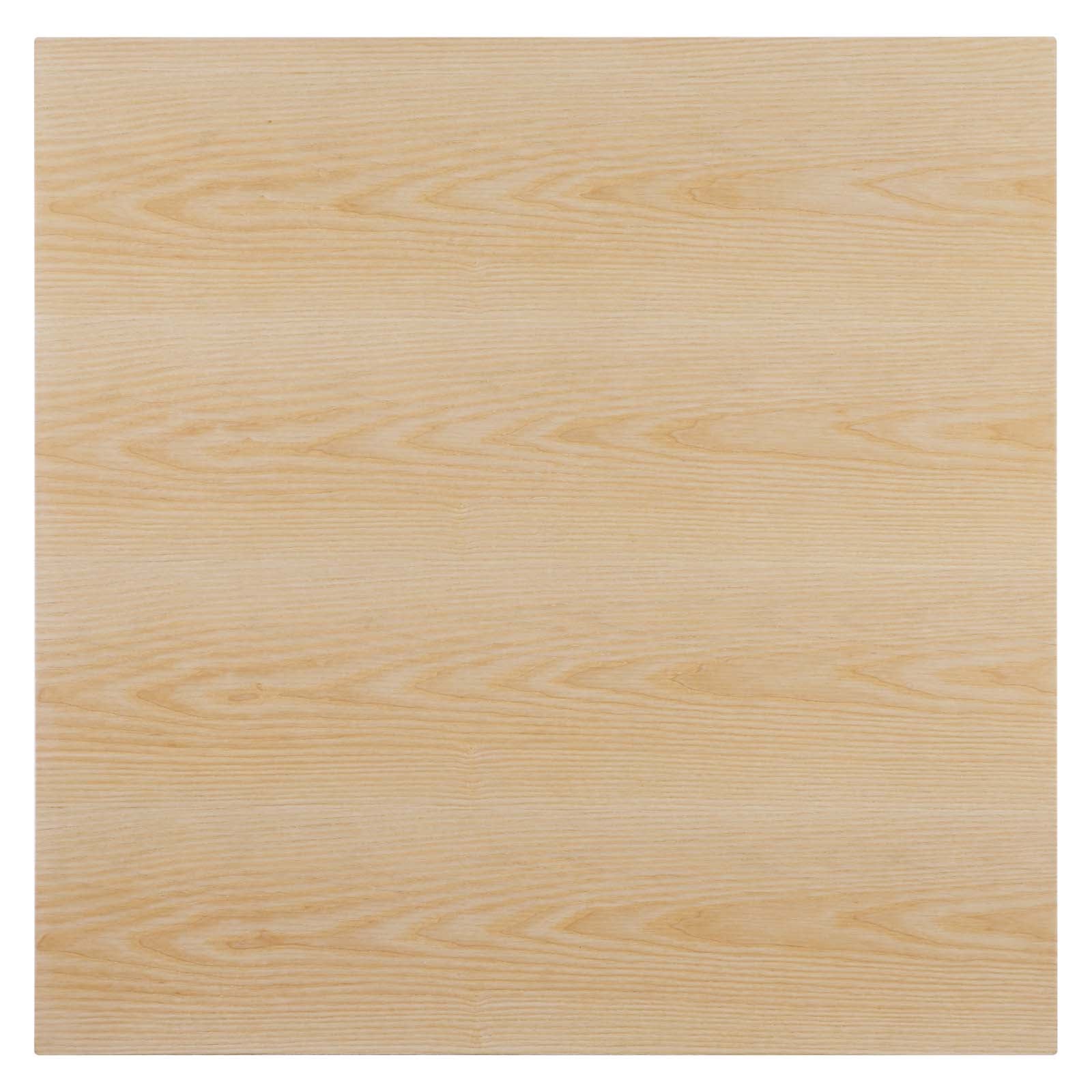 Modway Lippa 36" Square Wood Dining Table | Dining Tables | Modishstore-3