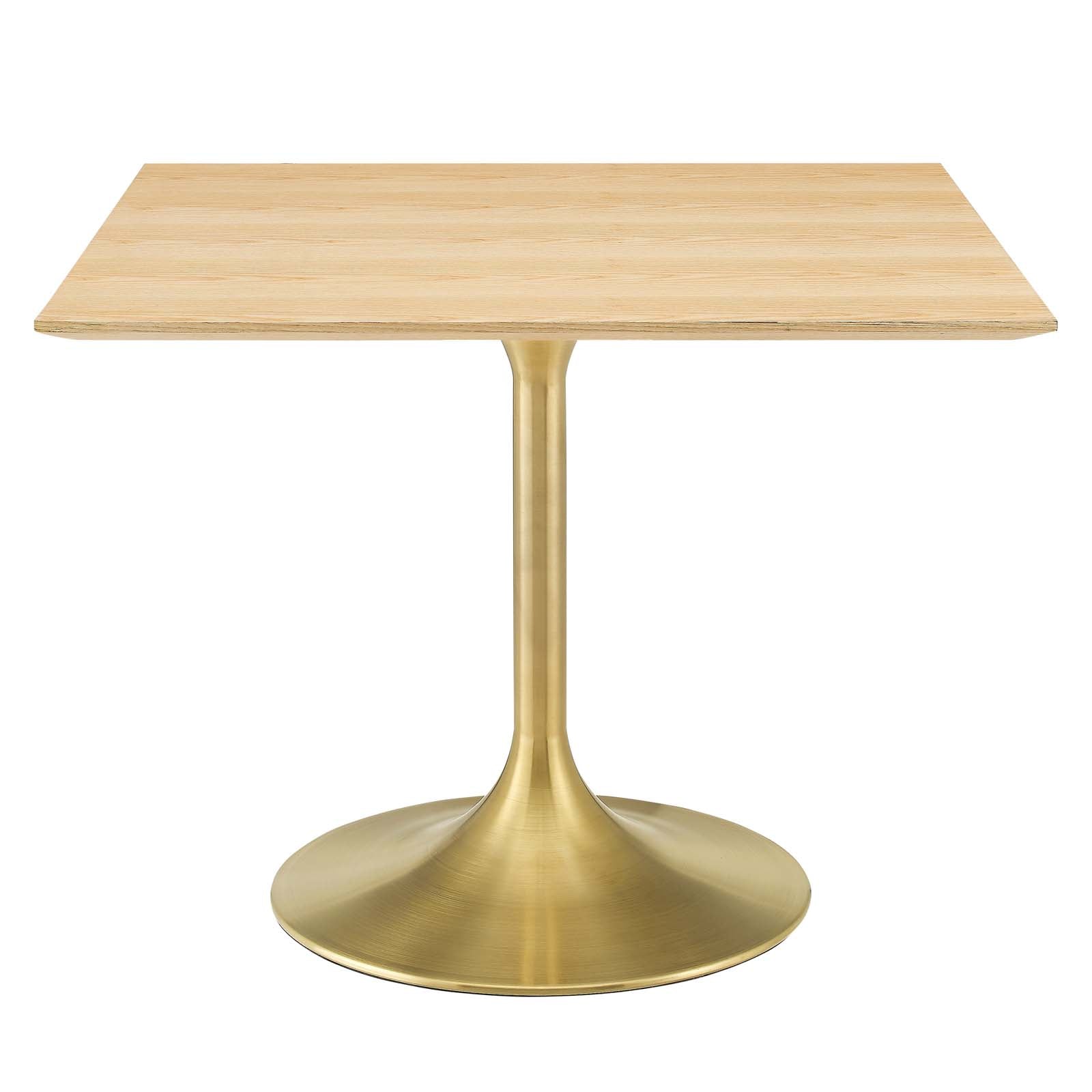 Modway Lippa 40" Square Wood Dining Table | Dining Tables | Modishstore-2