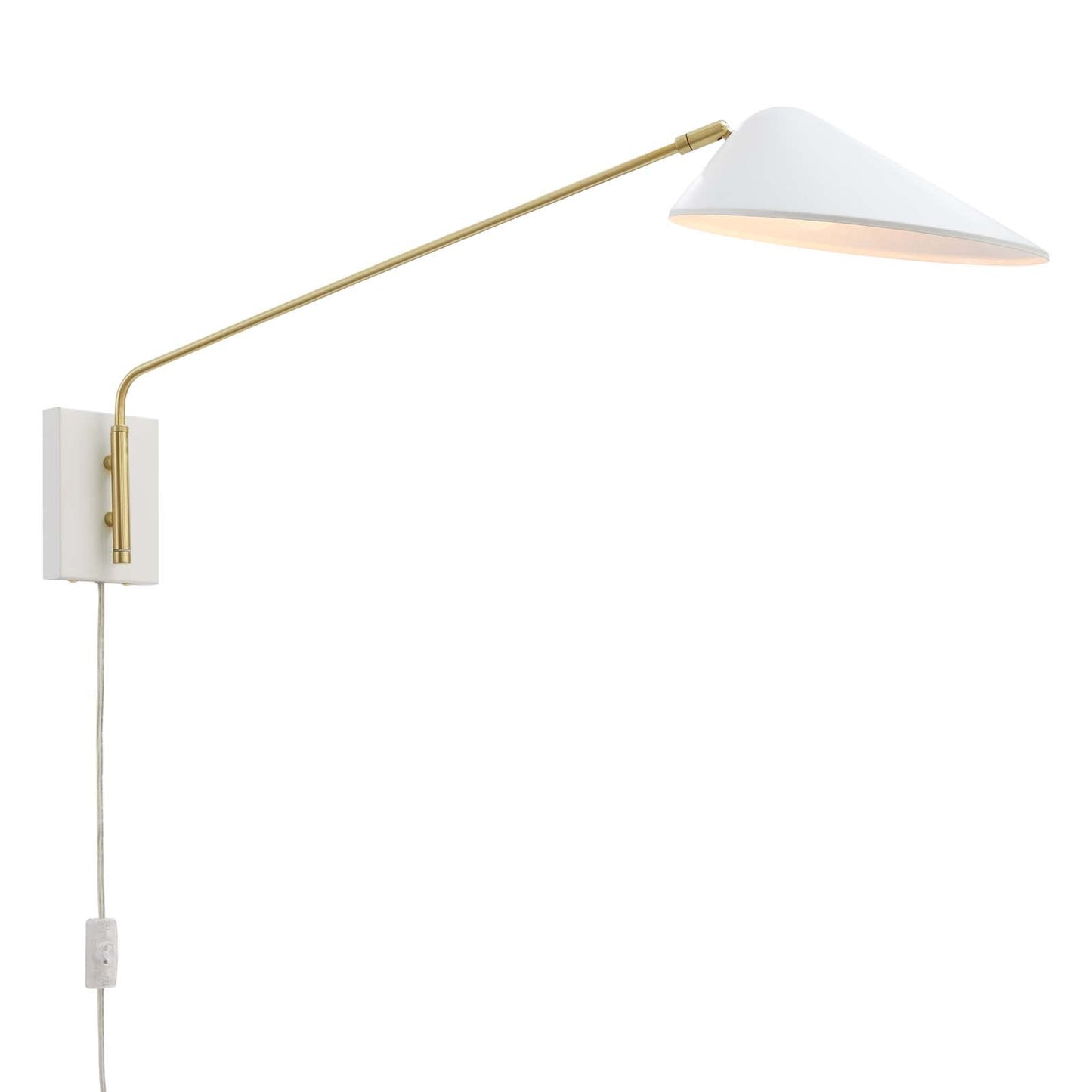 Modway Journey 24" Swing Arm Wall Sconce | Wall Lamps | Modishstore-9