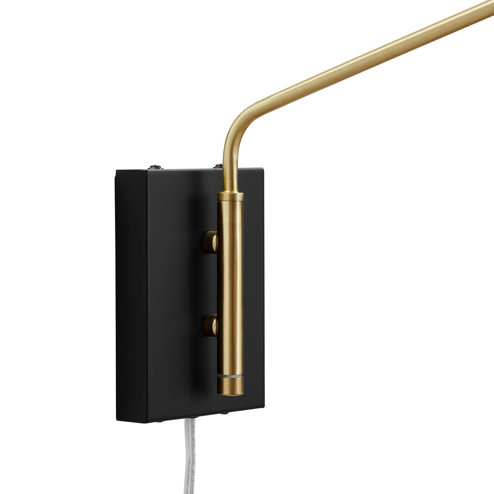 Modway Journey 24" Swing Arm Wall Sconce | Wall Lamps | Modishstore-4