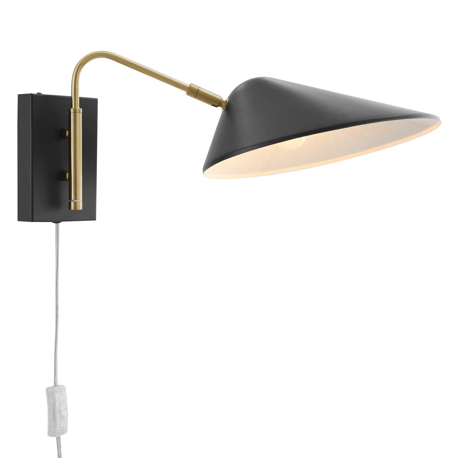 Modway Journey 7" Swing Arm Wall Sconce | Wall Lamps | Modishstore-2
