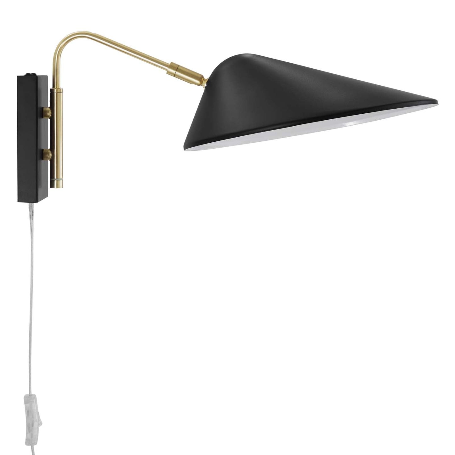 Modway Journey 7" Swing Arm Wall Sconce | Wall Lamps | Modishstore-3