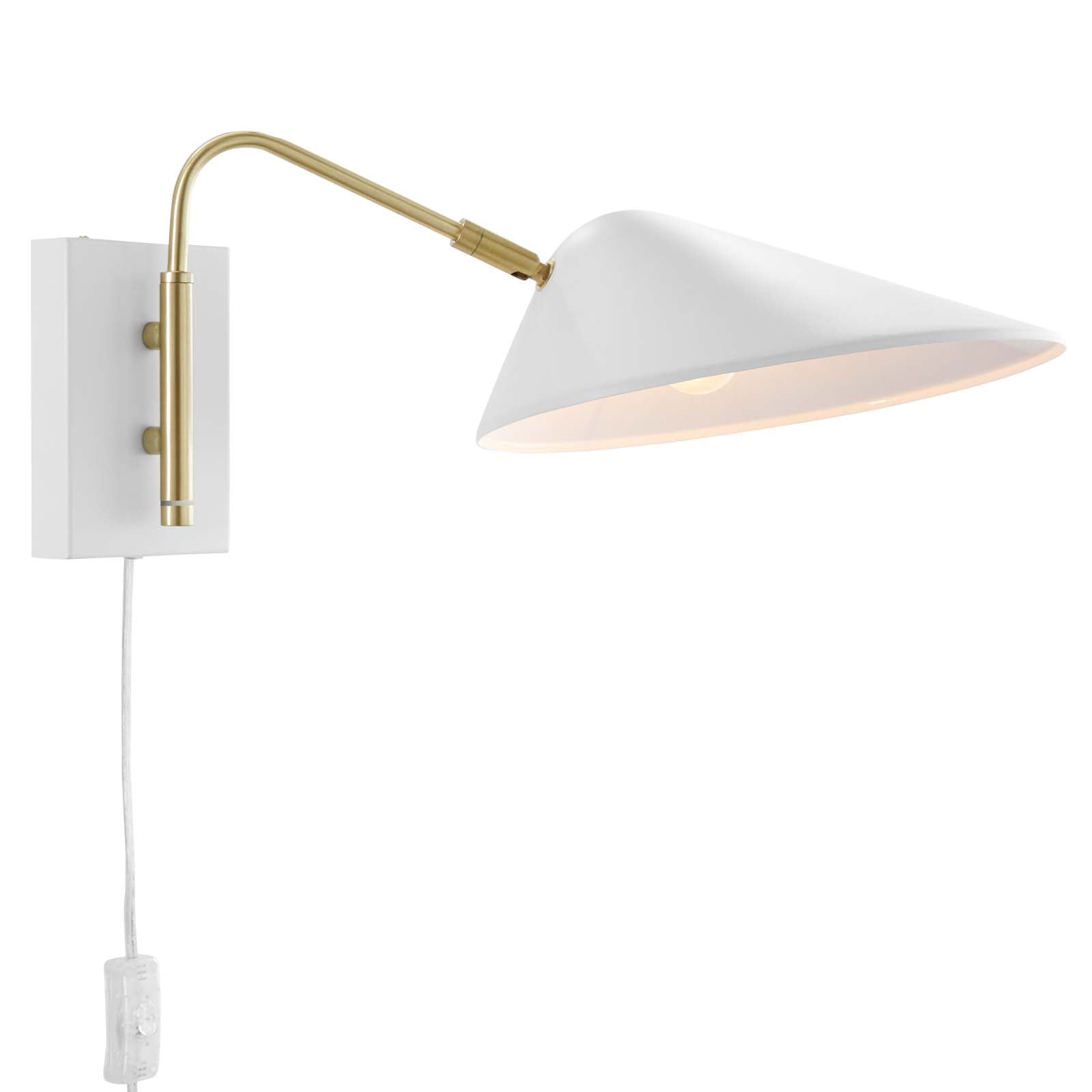 Modway Journey 7" Swing Arm Wall Sconce | Wall Lamps | Modishstore-10
