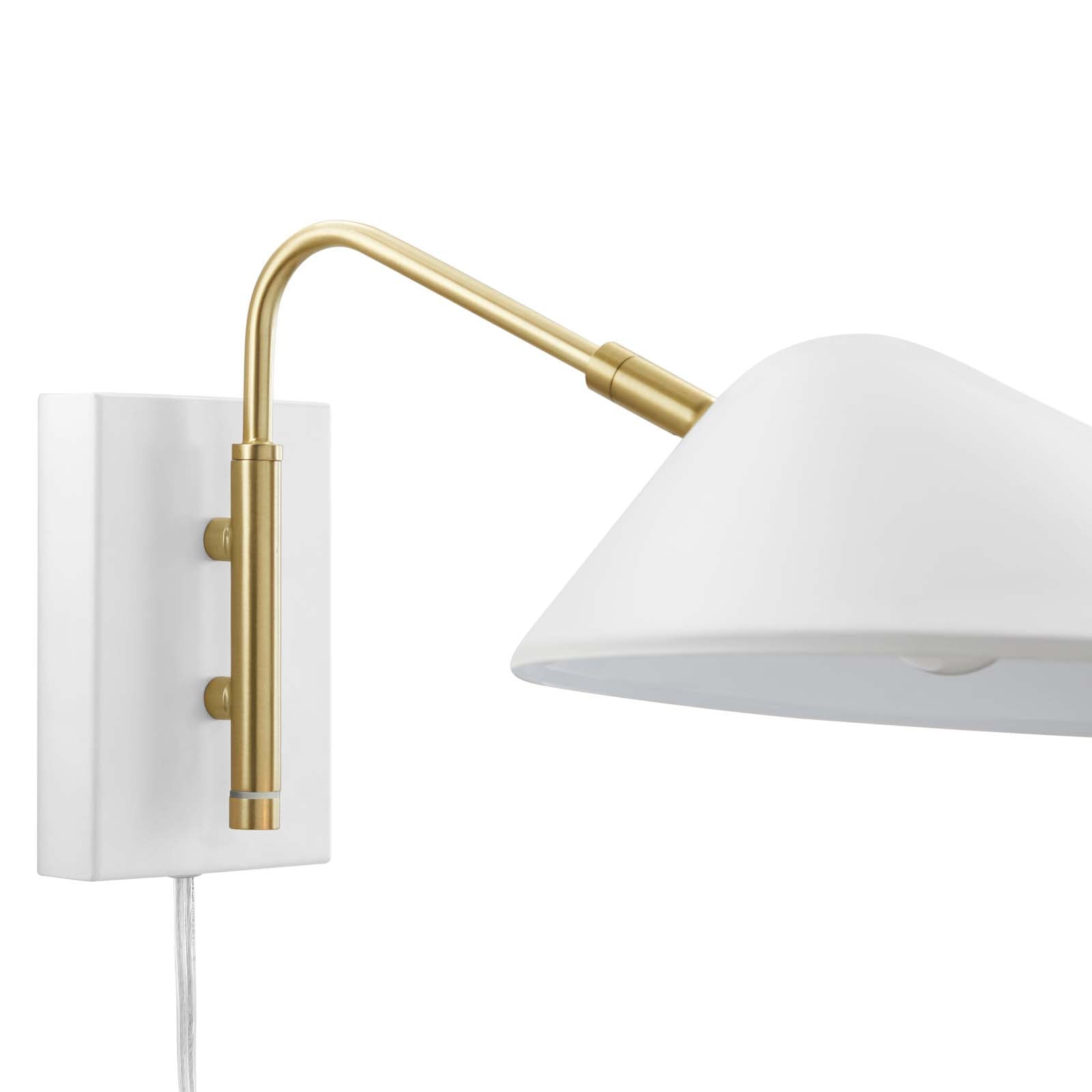 Modway Journey 7" Swing Arm Wall Sconce | Wall Lamps | Modishstore-11
