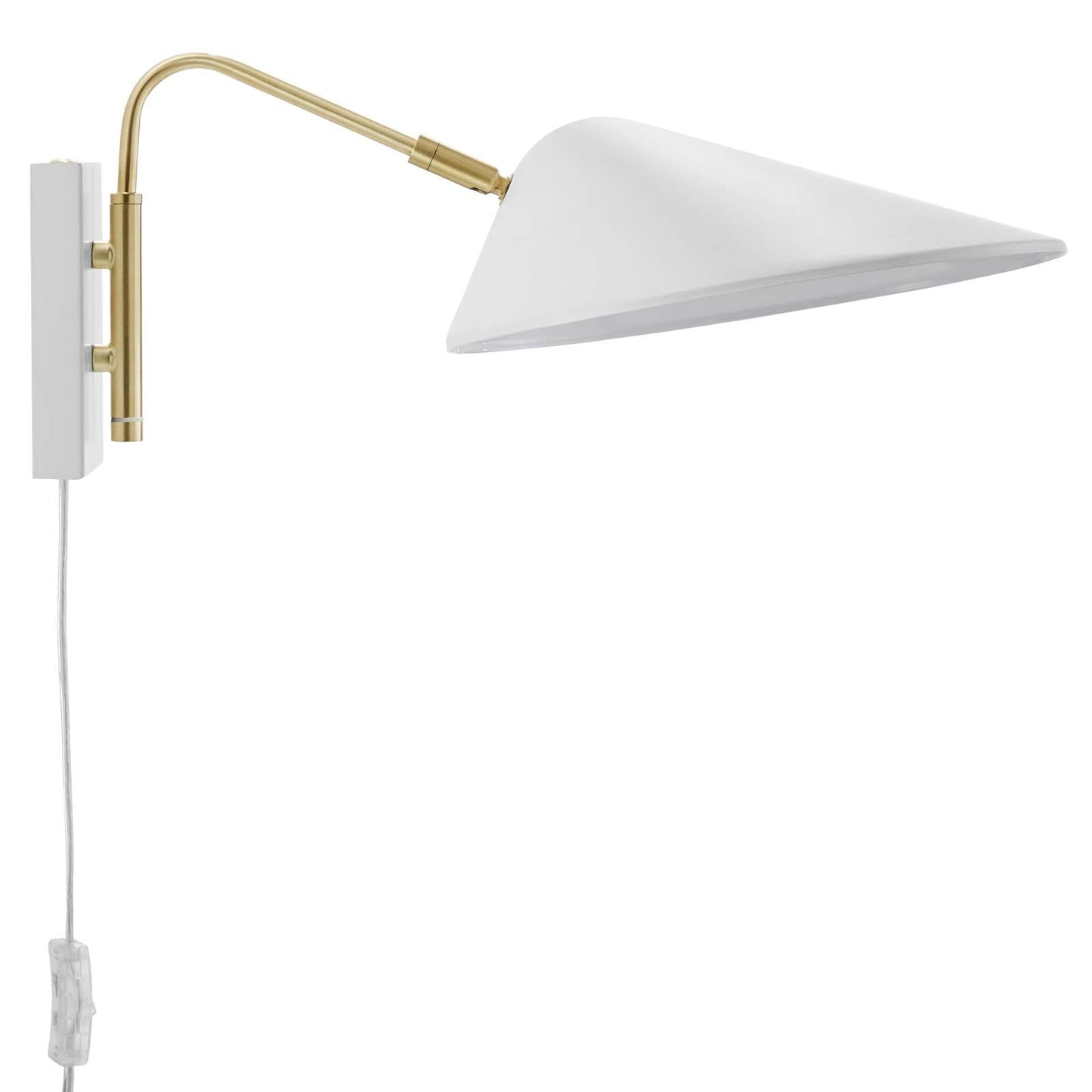 Modway Journey 7" Swing Arm Wall Sconce | Wall Lamps | Modishstore-13