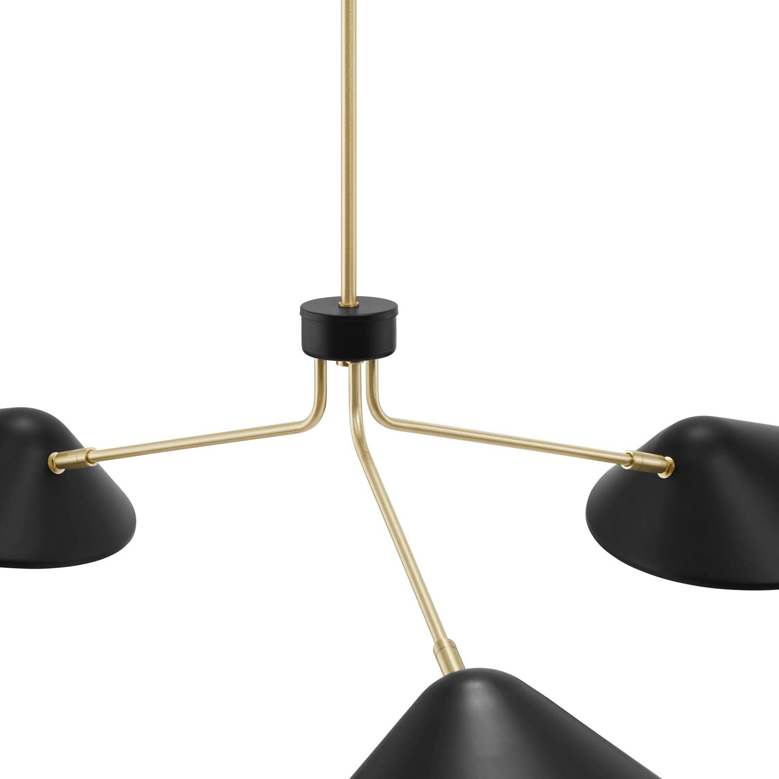 Modway Journey 3-Light 14" Arm Pendant | Pendant Lamps | Modishstore-4