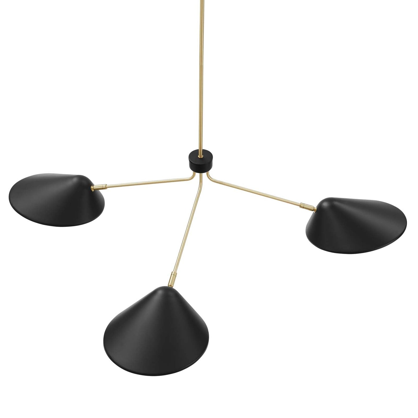 Modway Journey 3-Light 14" Arm Pendant | Pendant Lamps | Modishstore-5
