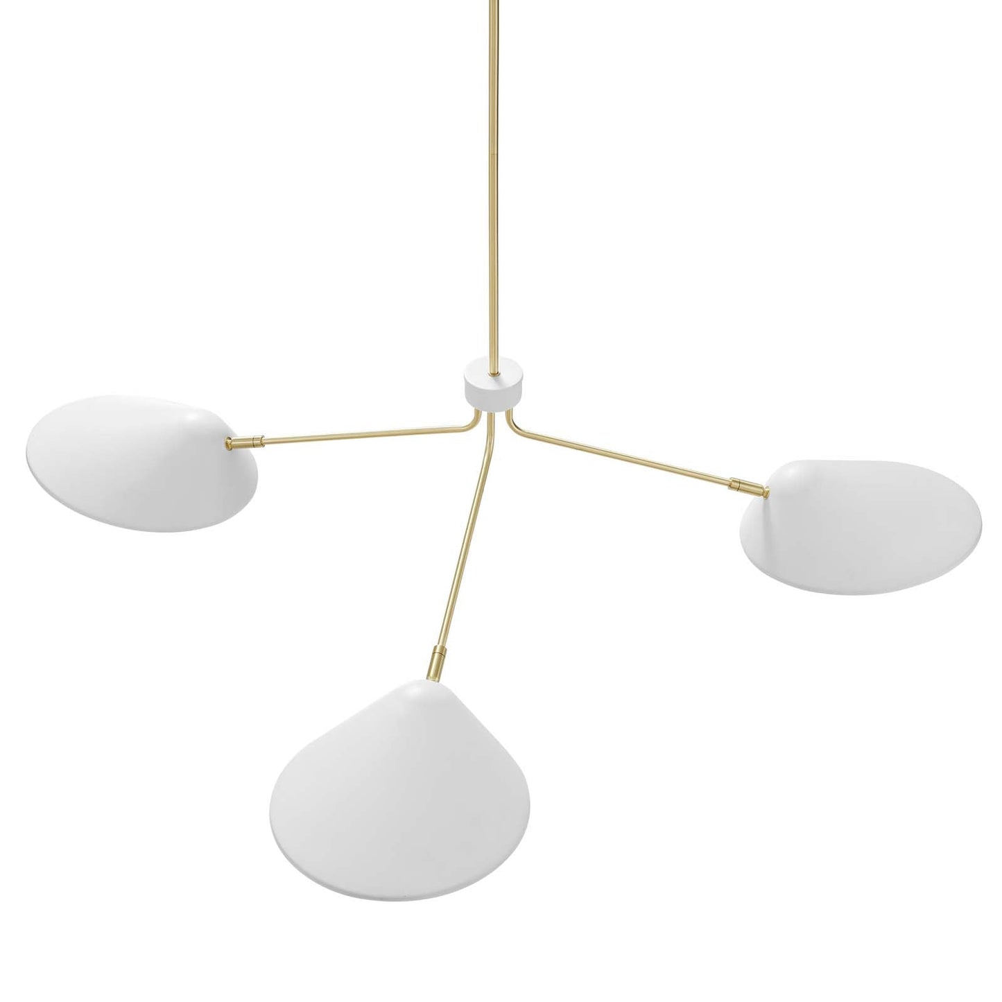 Modway Journey 3-Light 14" Arm Pendant | Pendant Lamps | Modishstore-11