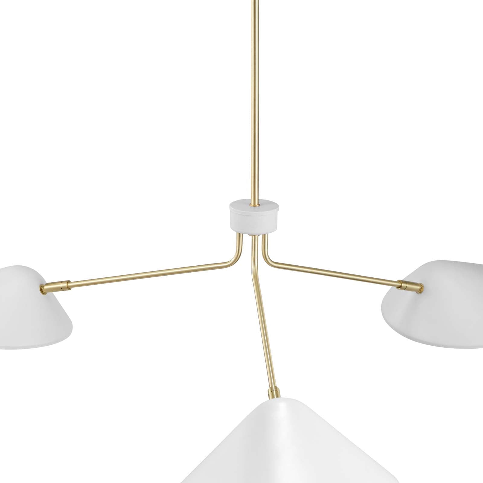 Modway Journey 3-Light 14" Arm Pendant | Pendant Lamps | Modishstore-12