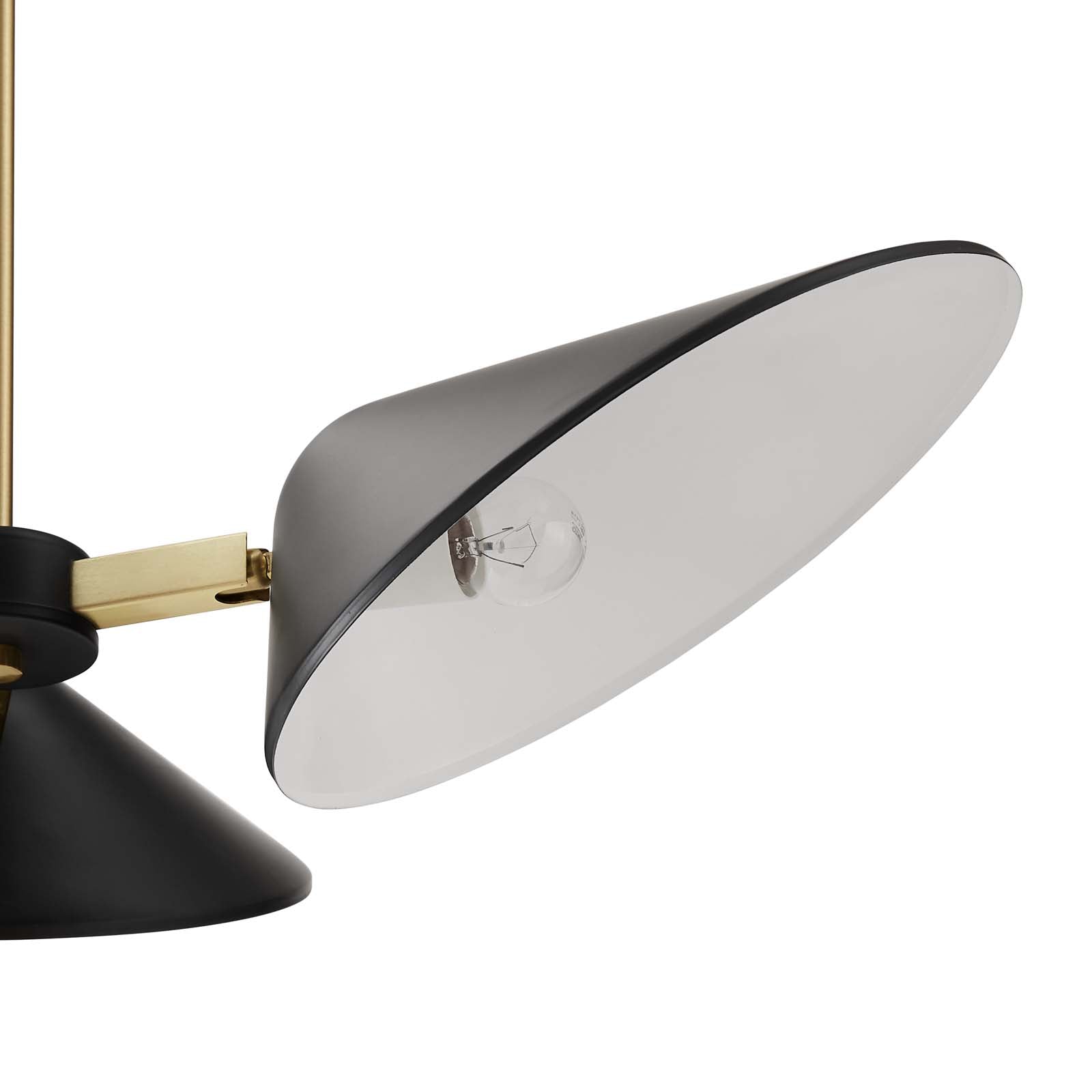 Modway Journey 3-Light 3" Arm Pendant | Pendant Lamps | Modishstore-5