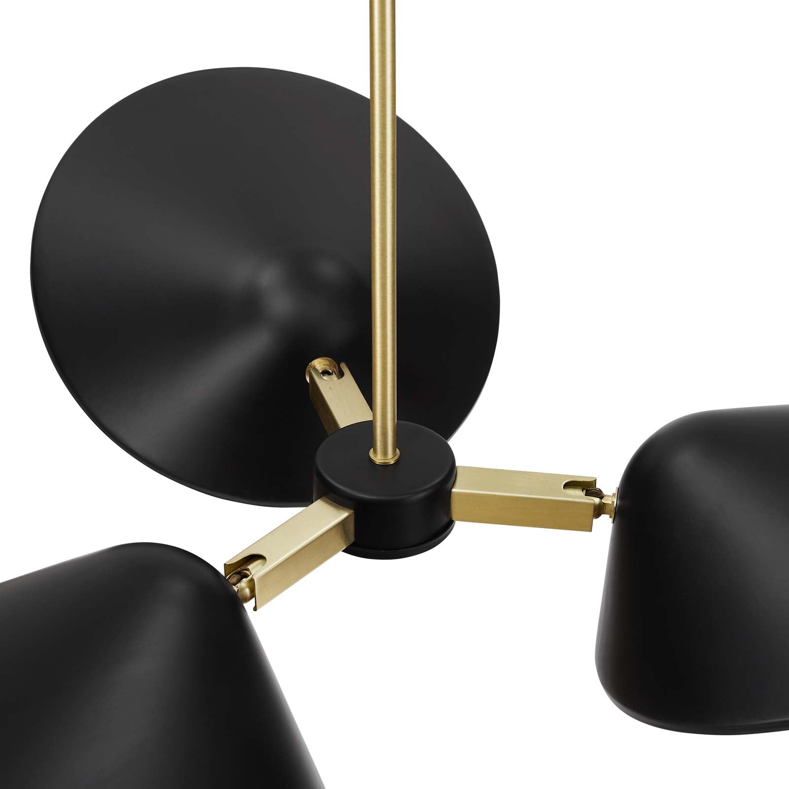 Modway Journey 3-Light 3" Arm Pendant | Pendant Lamps | Modishstore-6