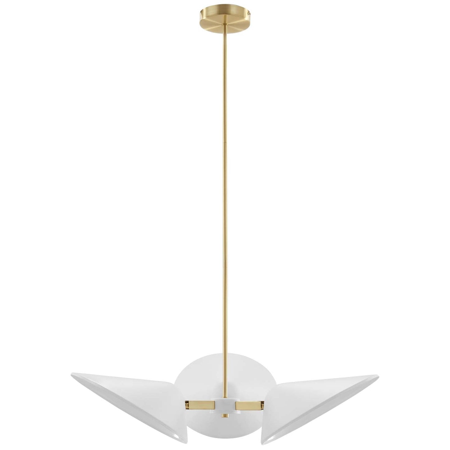 Modway Journey 3-Light 3" Arm Pendant | Pendant Lamps | Modishstore-12