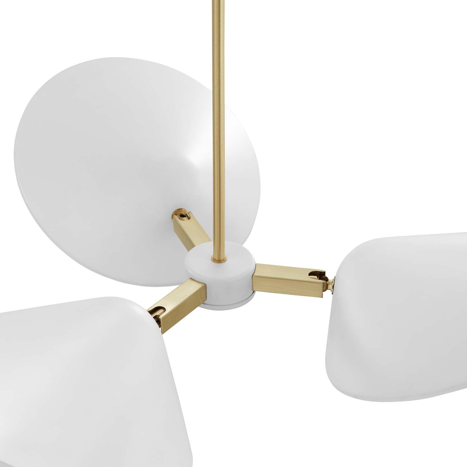 Modway Journey 3-Light 3" Arm Pendant | Pendant Lamps | Modishstore-14
