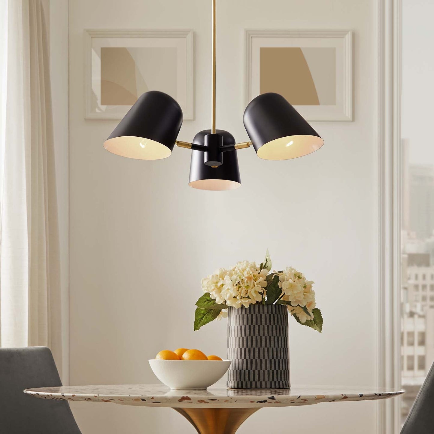 Modway Briana 3-Light Pendant Light | Pendant Lamps