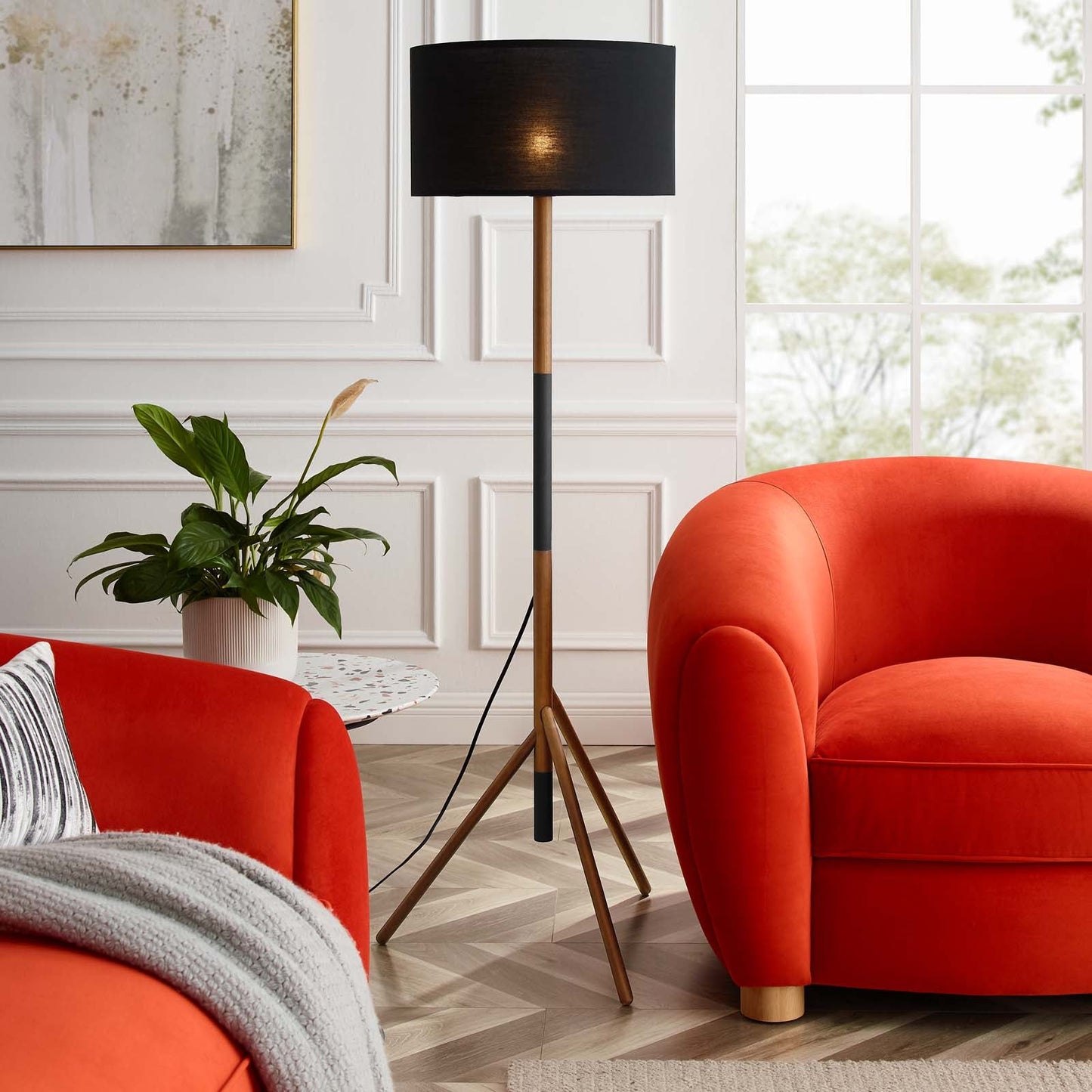 Modway Natalie Tripod Floor Lamp | Floor Lamps | Modishstore