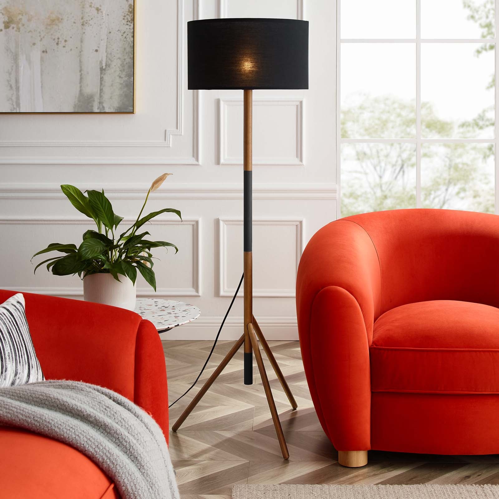 Modway Natalie Tripod Floor Lamp | Floor Lamps | Modishstore