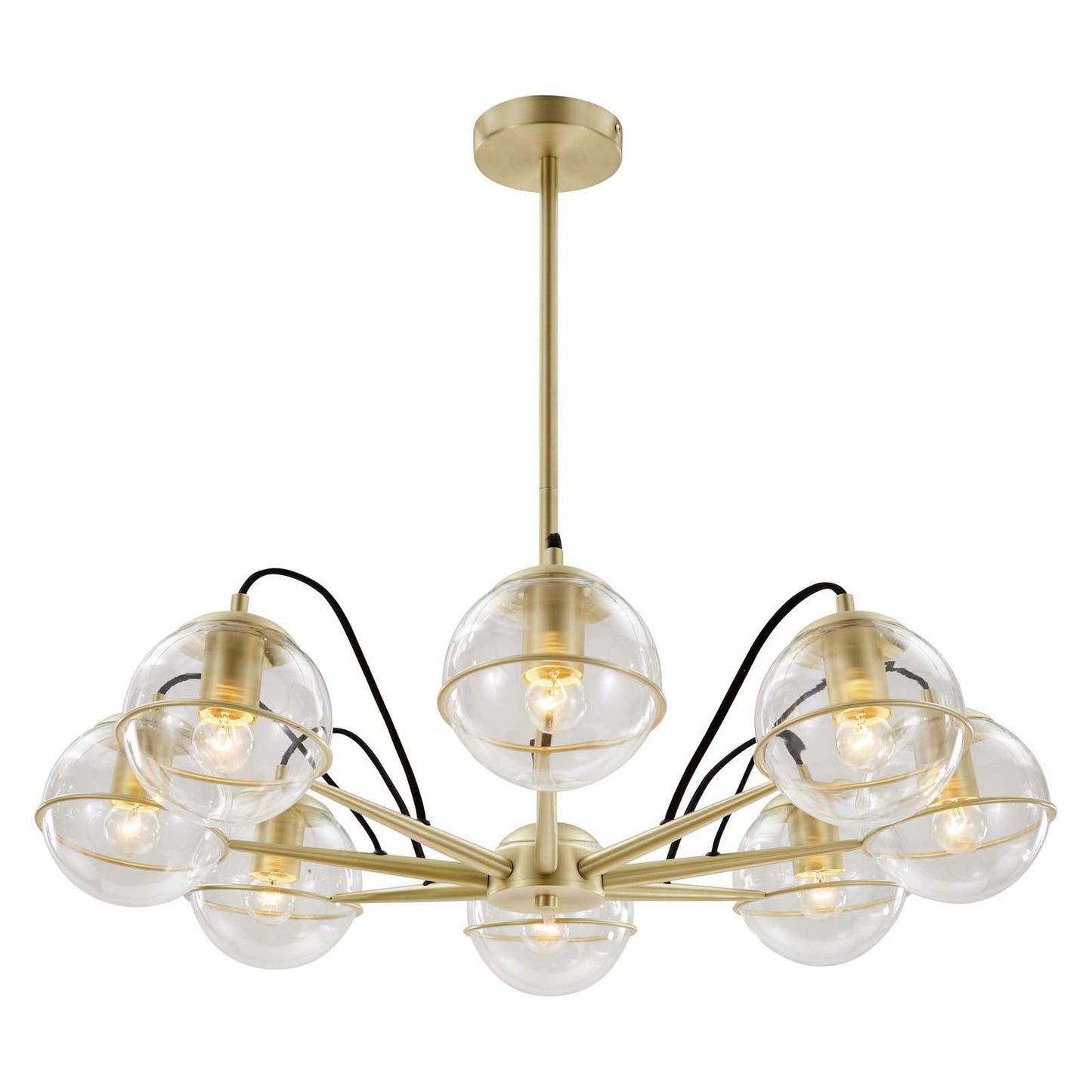 Modway Hanna 8-Light Chandelier | Pendant Lamps | 