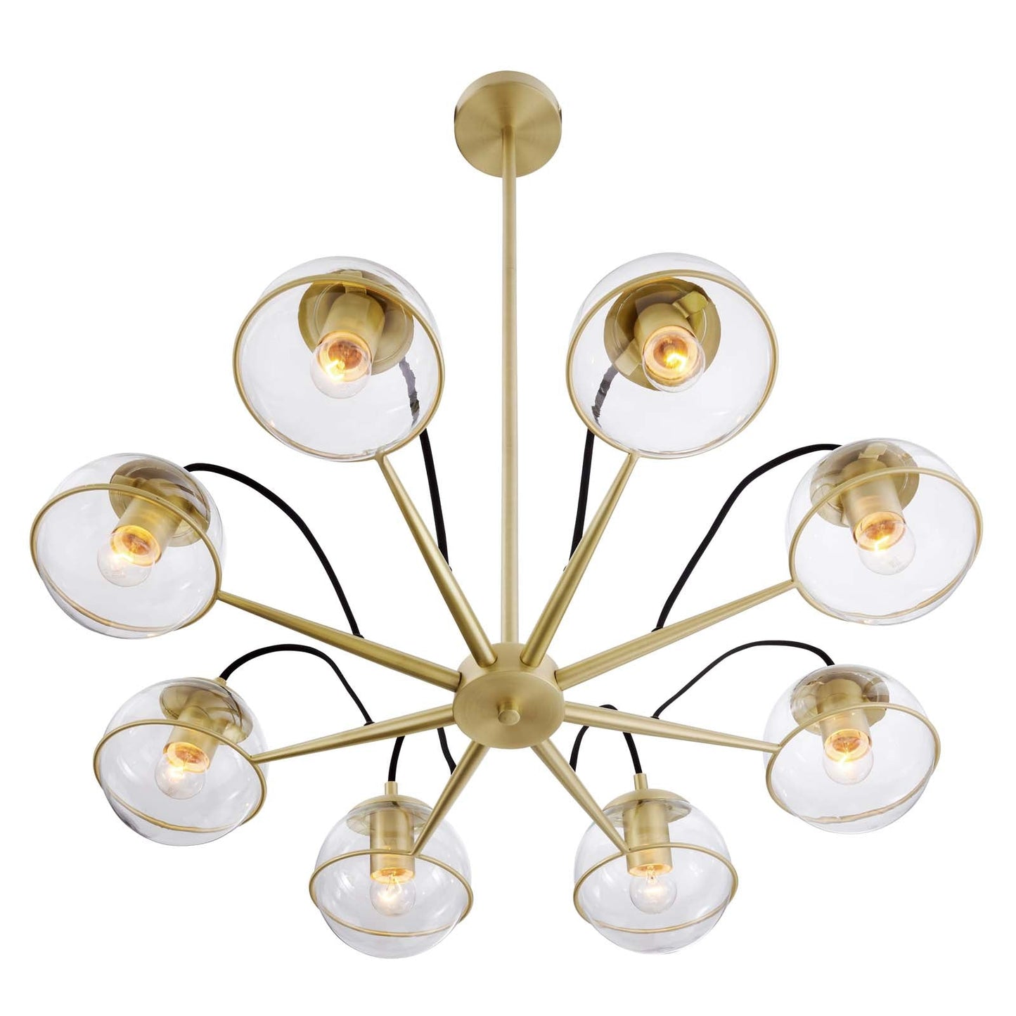 Modway Hanna 8-Light Chandelier | Pendant Lamps | 