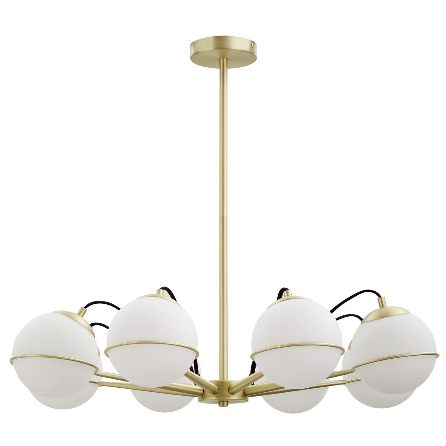 Modway Hanna 8-Light Chandelier | Pendant Lamps | 