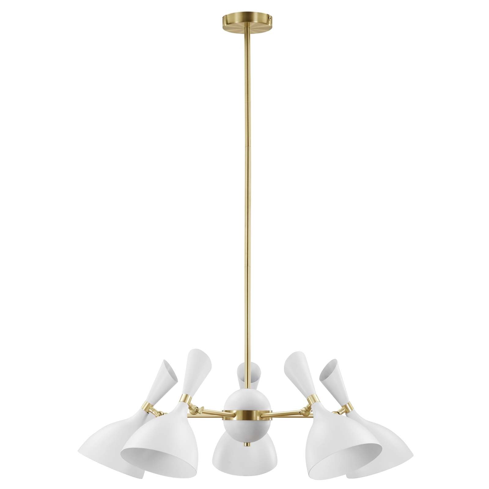 Modway Declare 5-Light 6" Arm Pendant | Pendant Lamps | -10