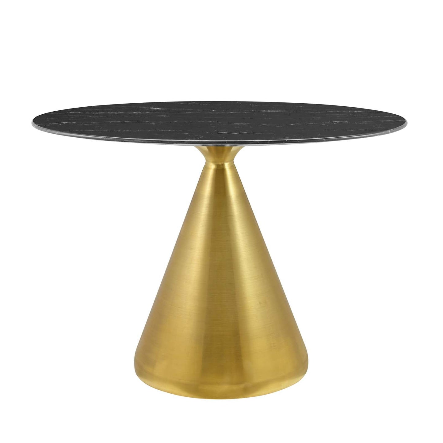 Modway Tupelo 42" Oval Artificial Marble Dining Table | Dining Tables | Modishstore