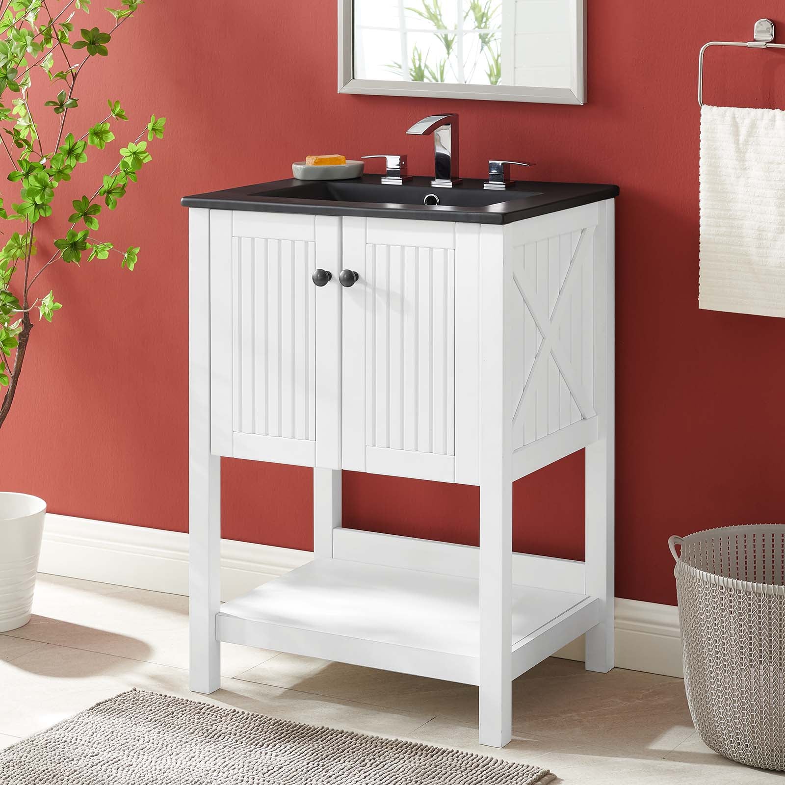 Modway Steam 24" Bathroom Vanity | Bathroom Accessories | Modishstore-5