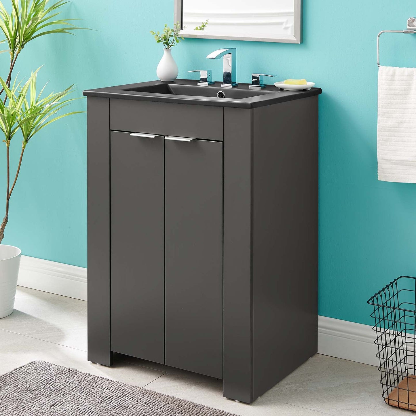Modway Maybelle 24" Bathroom Vanity | Bathroom Accessories | Modishstore-5