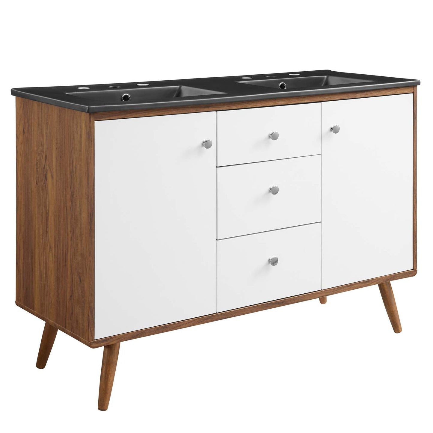 Modway Transmit 48" Double Sink Bathroom Vanity | Bathroom Accessories | Modishstore-2
