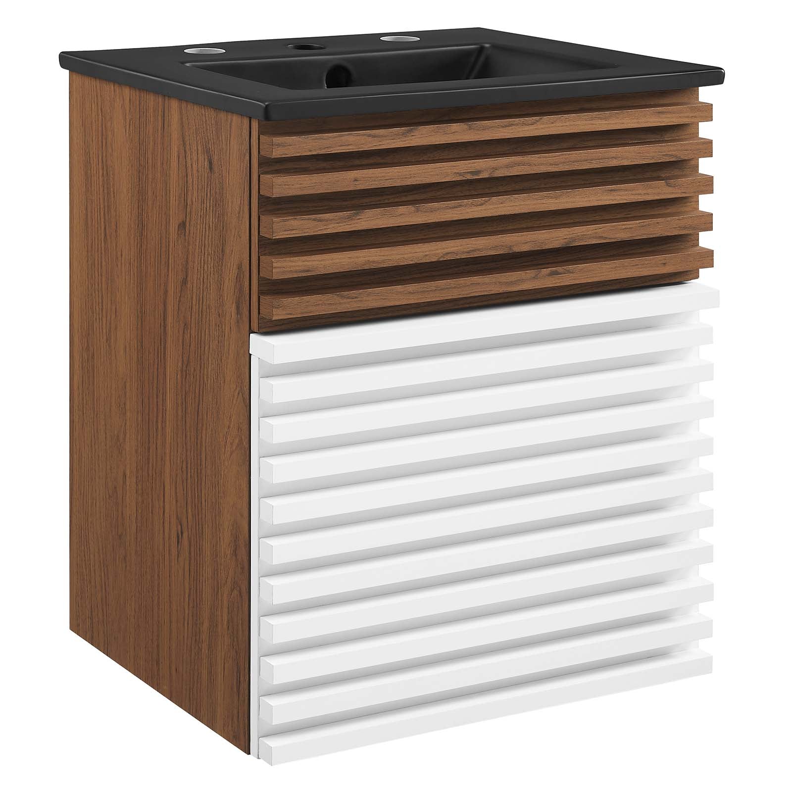 Modway Render 18" Wall-Mount Bathroom Vanity | Bathroom Accessories | Modishstore-37