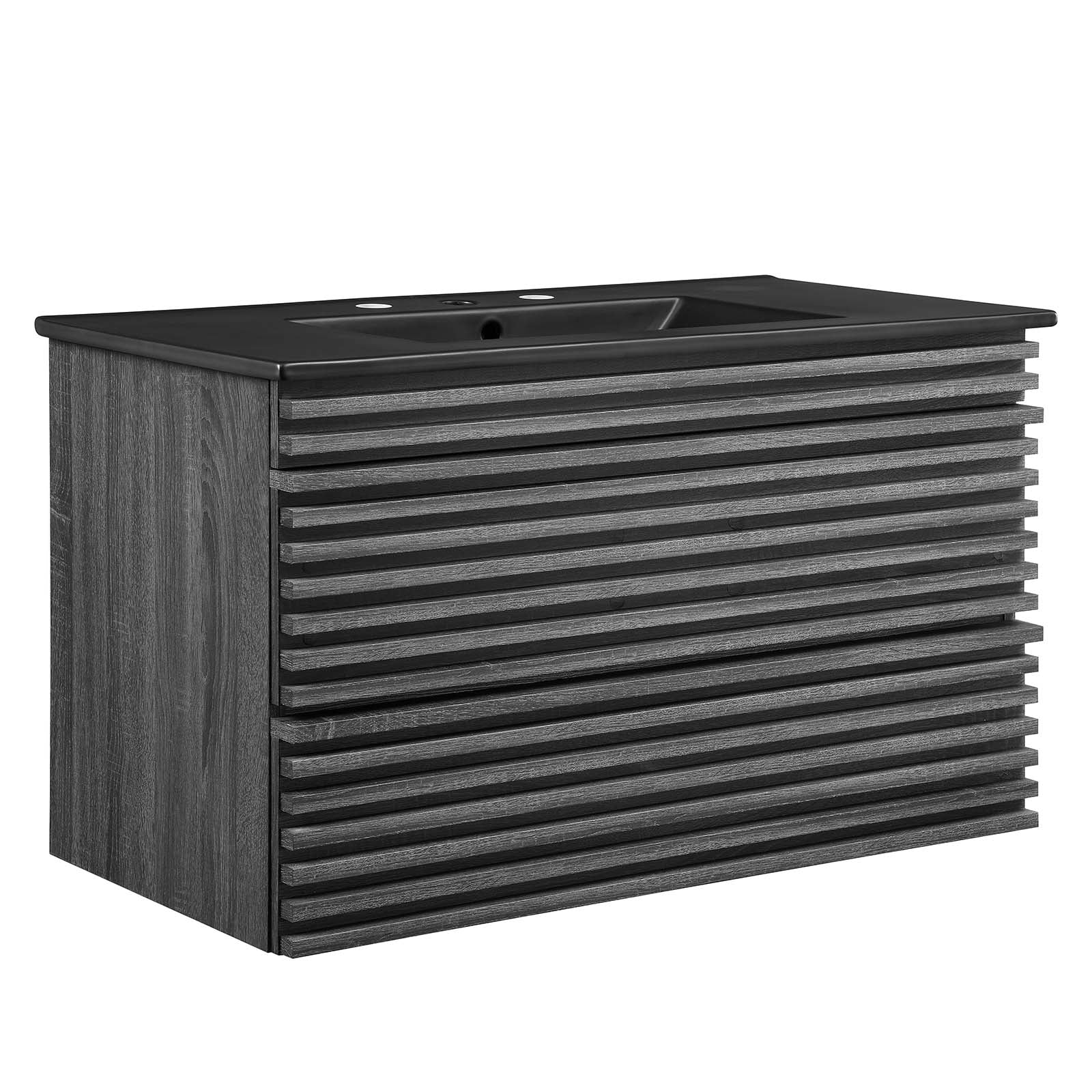 Modway Render 36" Wall-Mount Bathroom Vanity | Bathroom Accessories | Modishstore-10