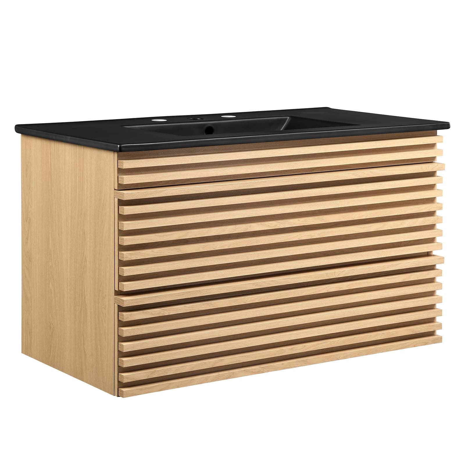 Modway Render 36" Wall-Mount Bathroom Vanity | Bathroom Accessories | Modishstore-25