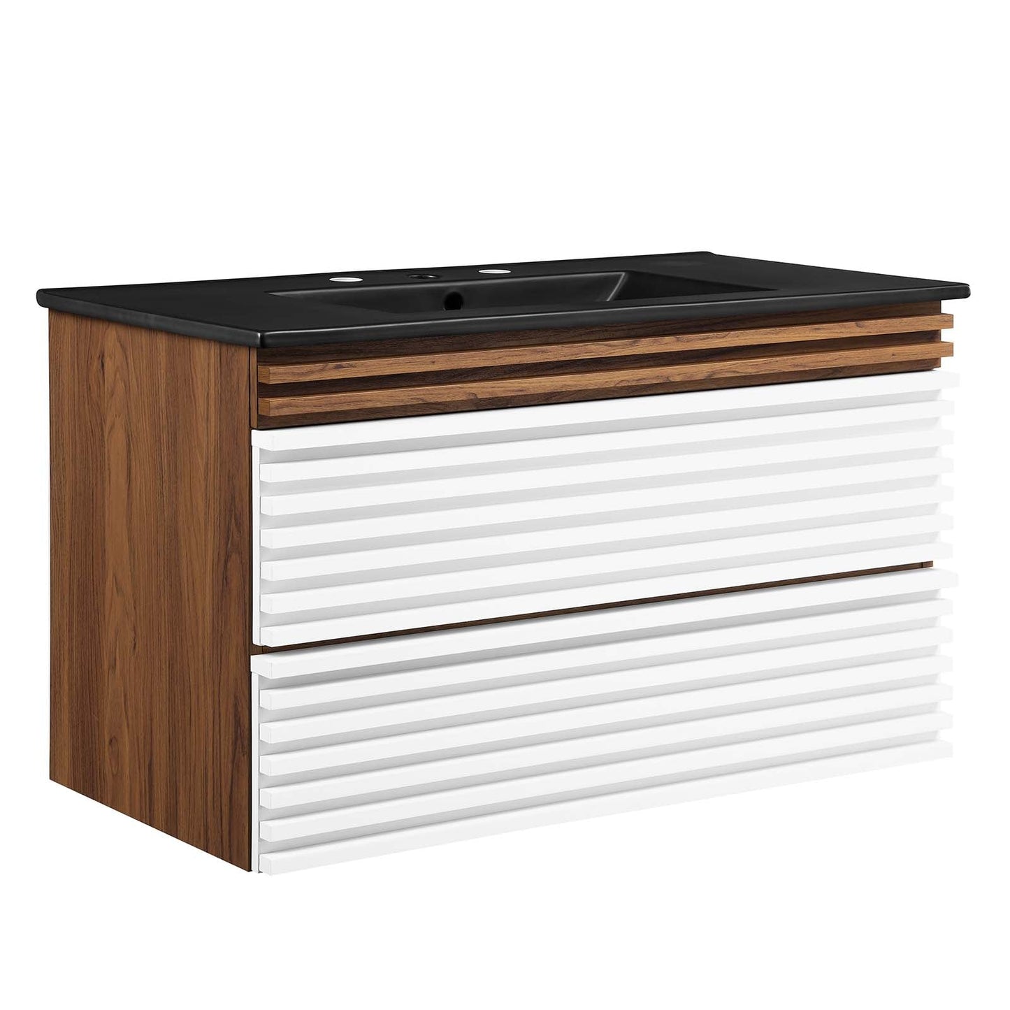 Modway Render 36" Wall-Mount Bathroom Vanity | Bathroom Accessories | Modishstore-43