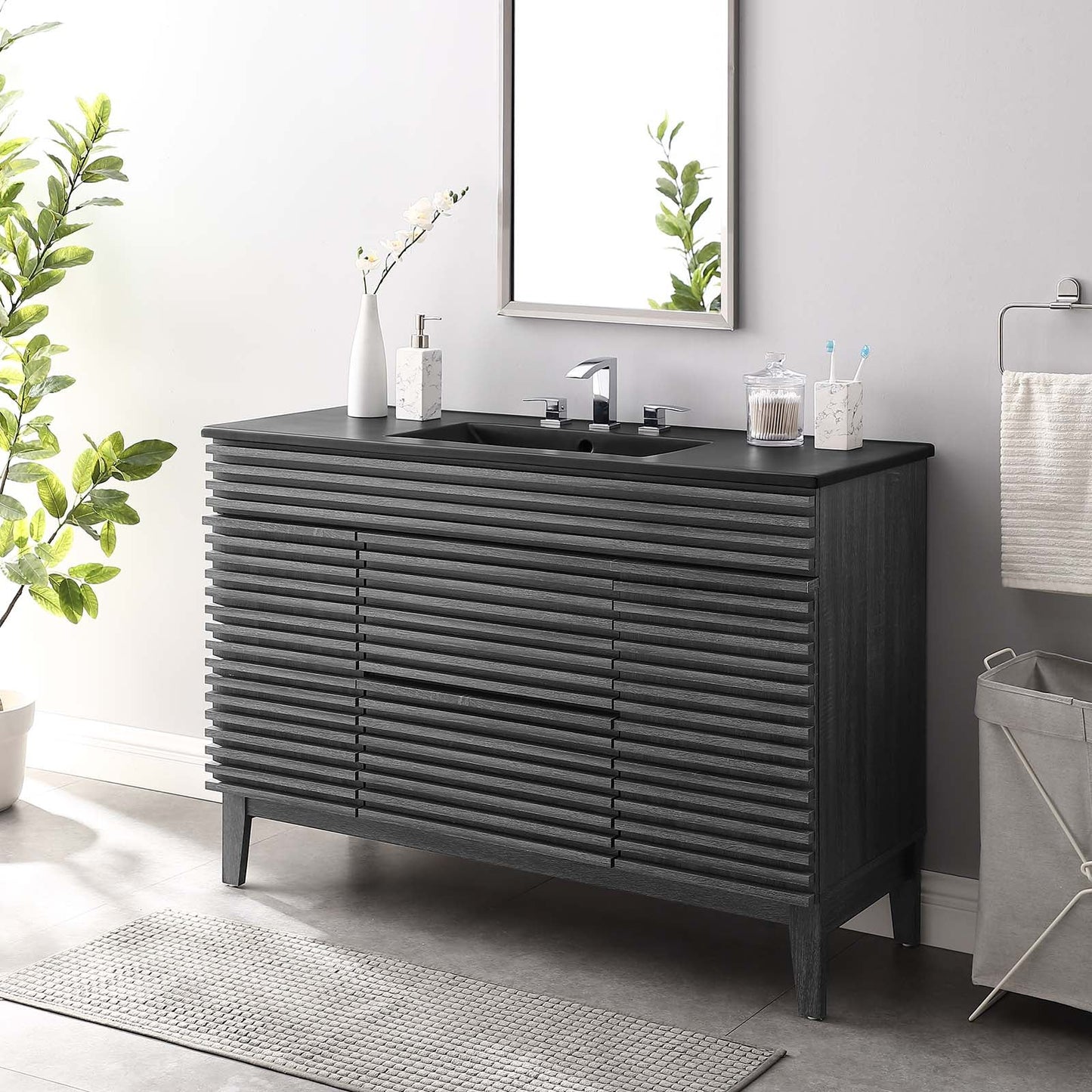 Modway Render 48" Single Sink Bathroom Vanity | Bathroom Accessories | Modishstore-14