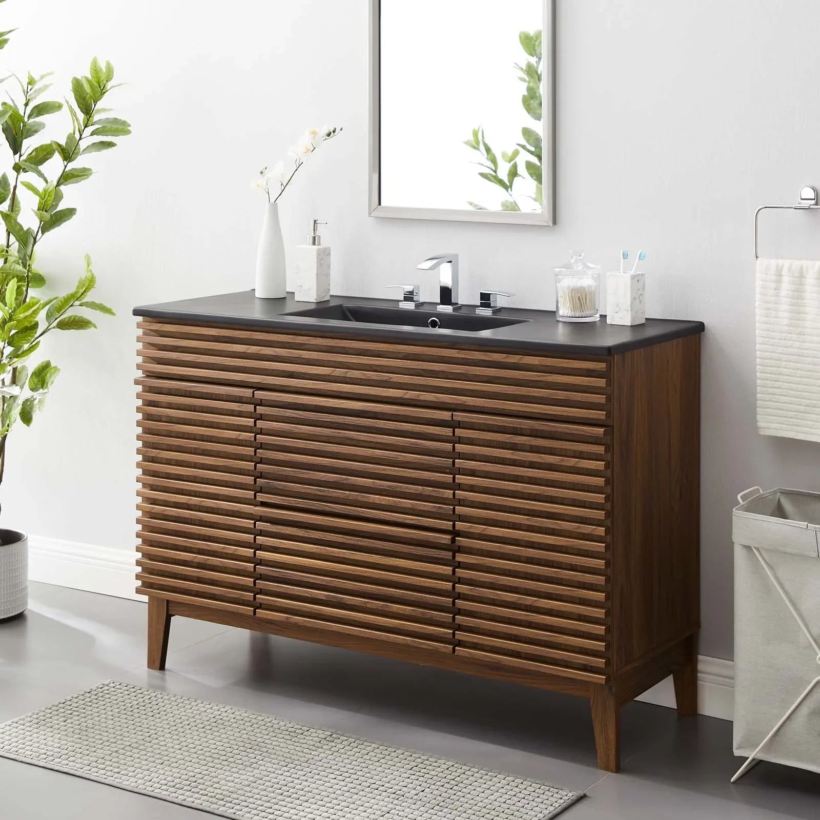 Modway Render 48" Single Sink Bathroom Vanity - EEI-5398 | Bathroom Accessories | Modishstore-1