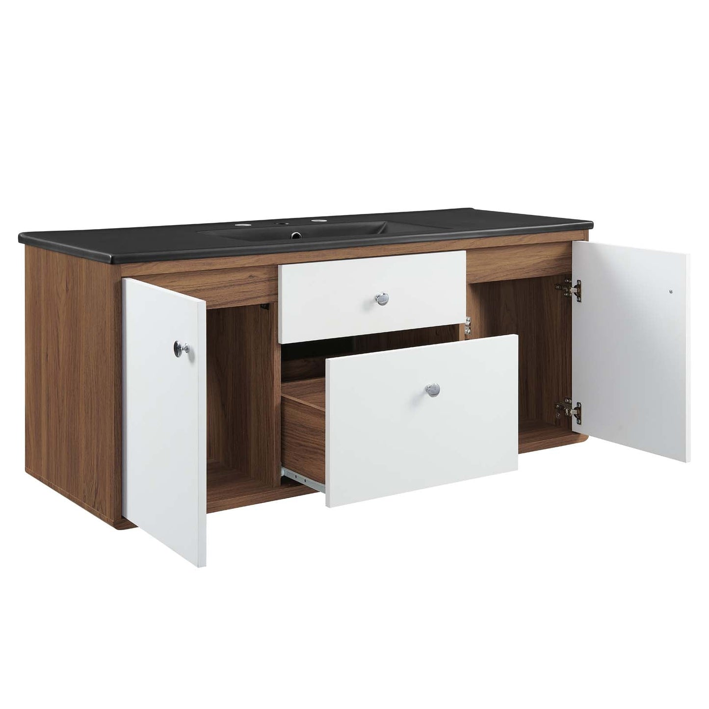 Modway Transmit 48" Wall-Mount Bathroom Vanity | Bathroom Accessories | Modishstore-3