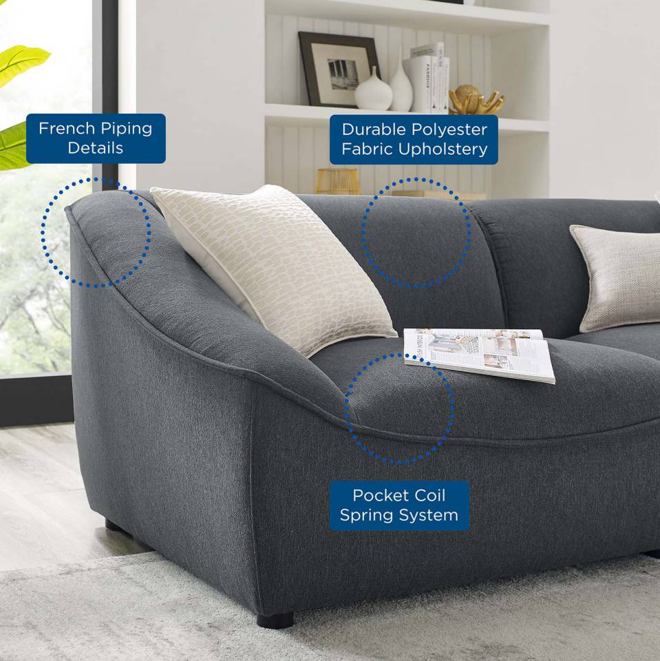 Modway Comprise 3-Piece Sofa | Sofas | 